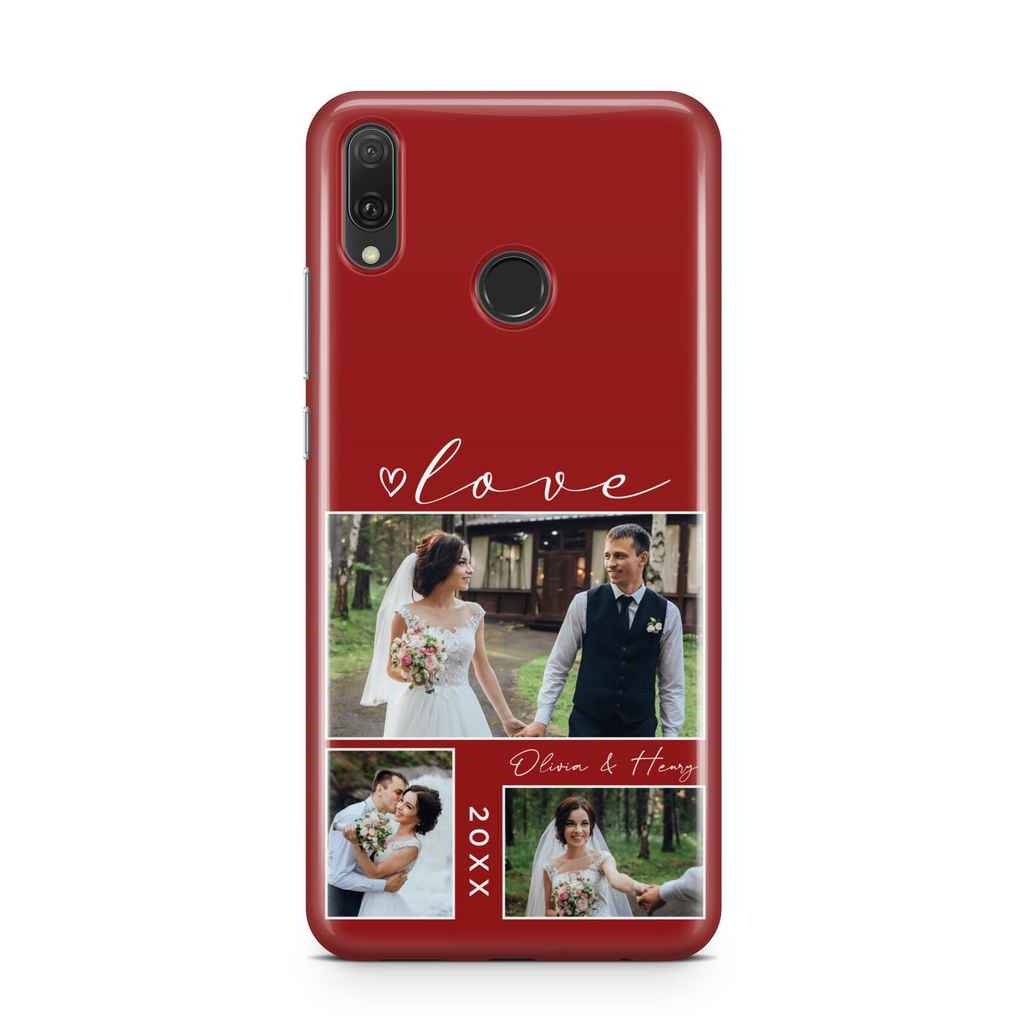 Valentine Wedding Photo Personalised Huawei Y9 2019