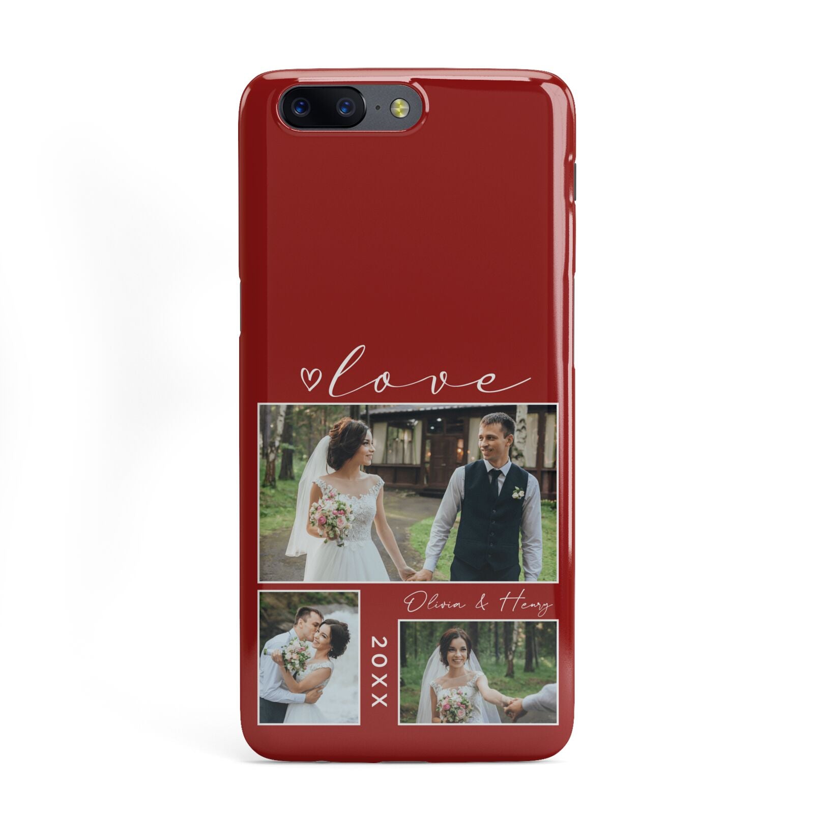 Valentine Wedding Photo Personalised OnePlus Case