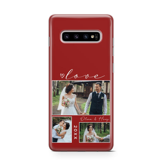 Valentine Wedding Photo Personalised Protective Samsung Galaxy Case