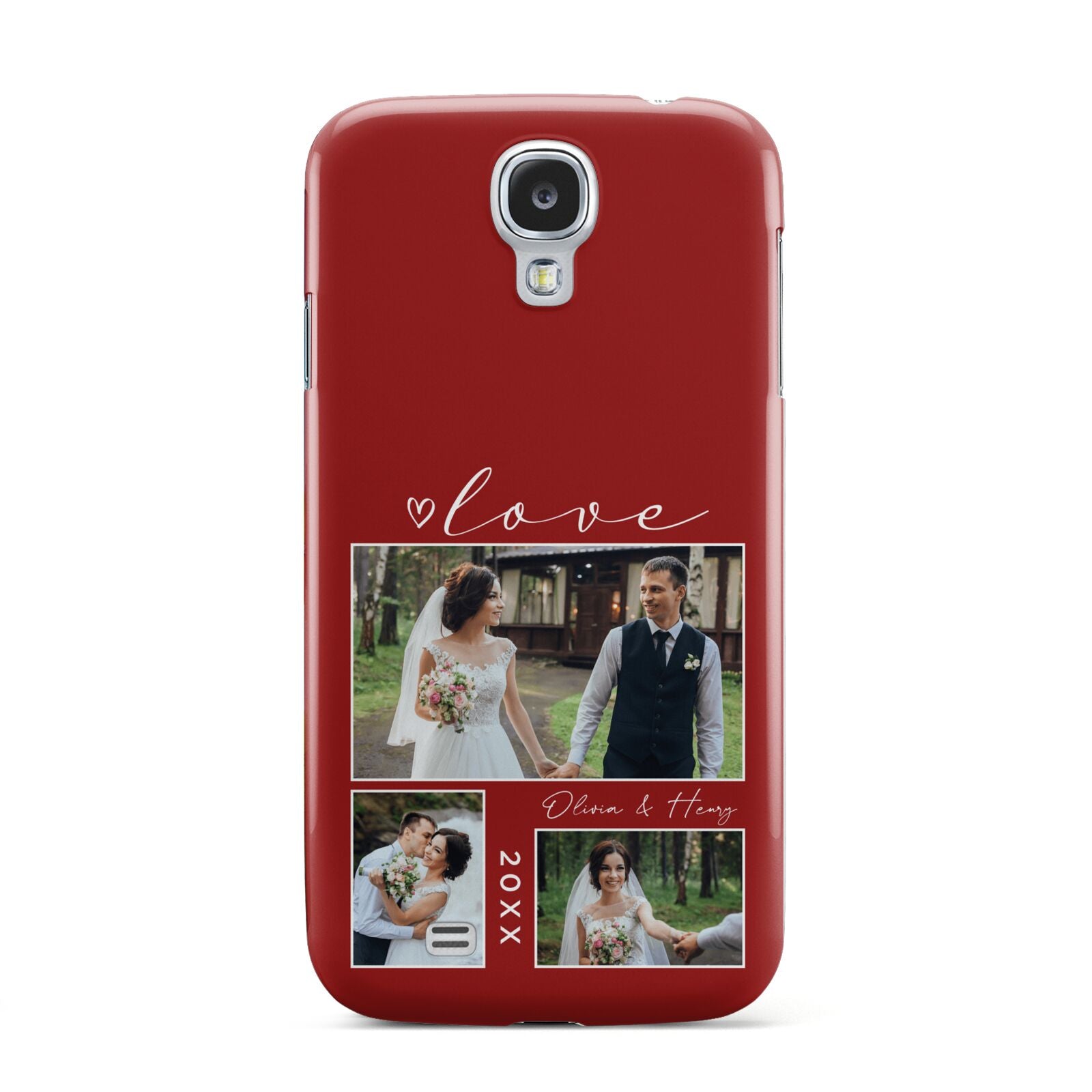 Valentine Wedding Photo Personalised Samsung Galaxy S4 Case