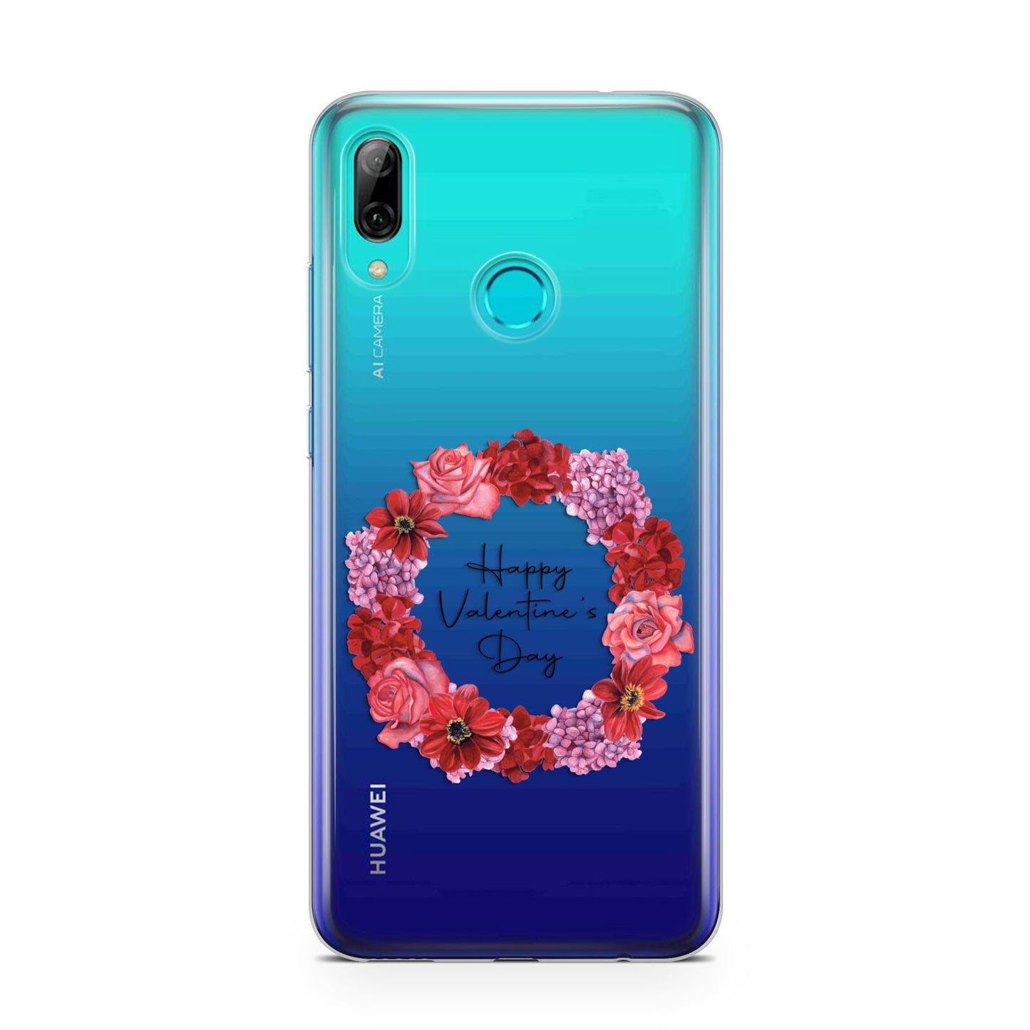 Valentine Wreath Huawei P Smart 2019 Case