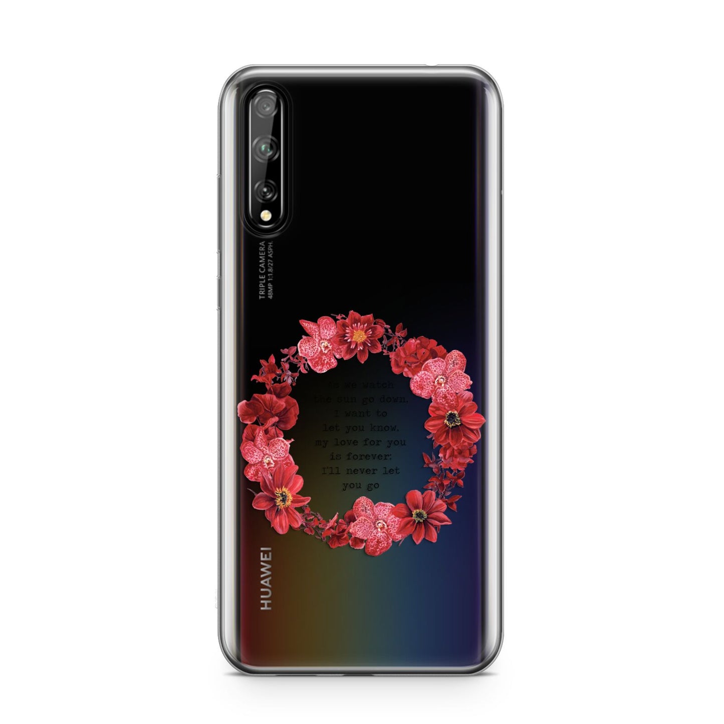 Valentine Wreath Quote Huawei Enjoy 10s Phone Case