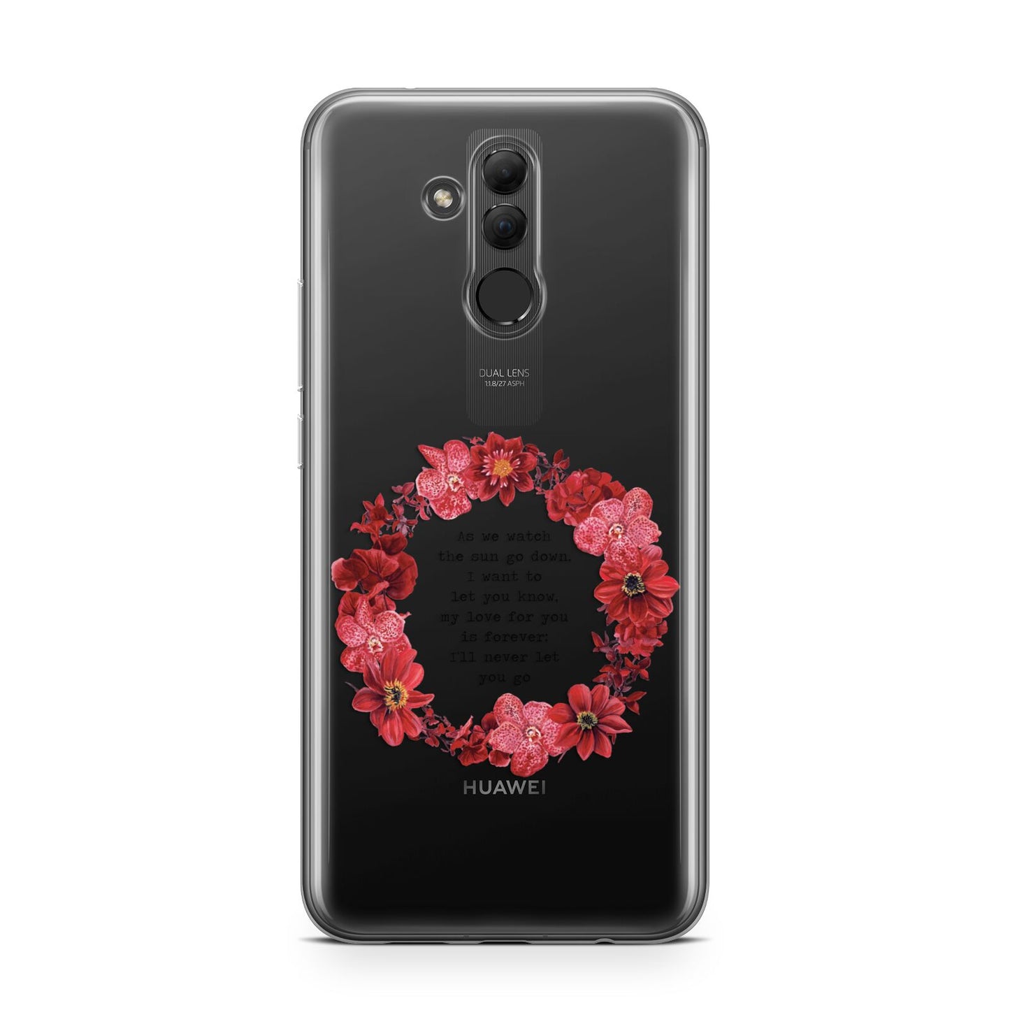 Valentine Wreath Quote Huawei Mate 20 Lite