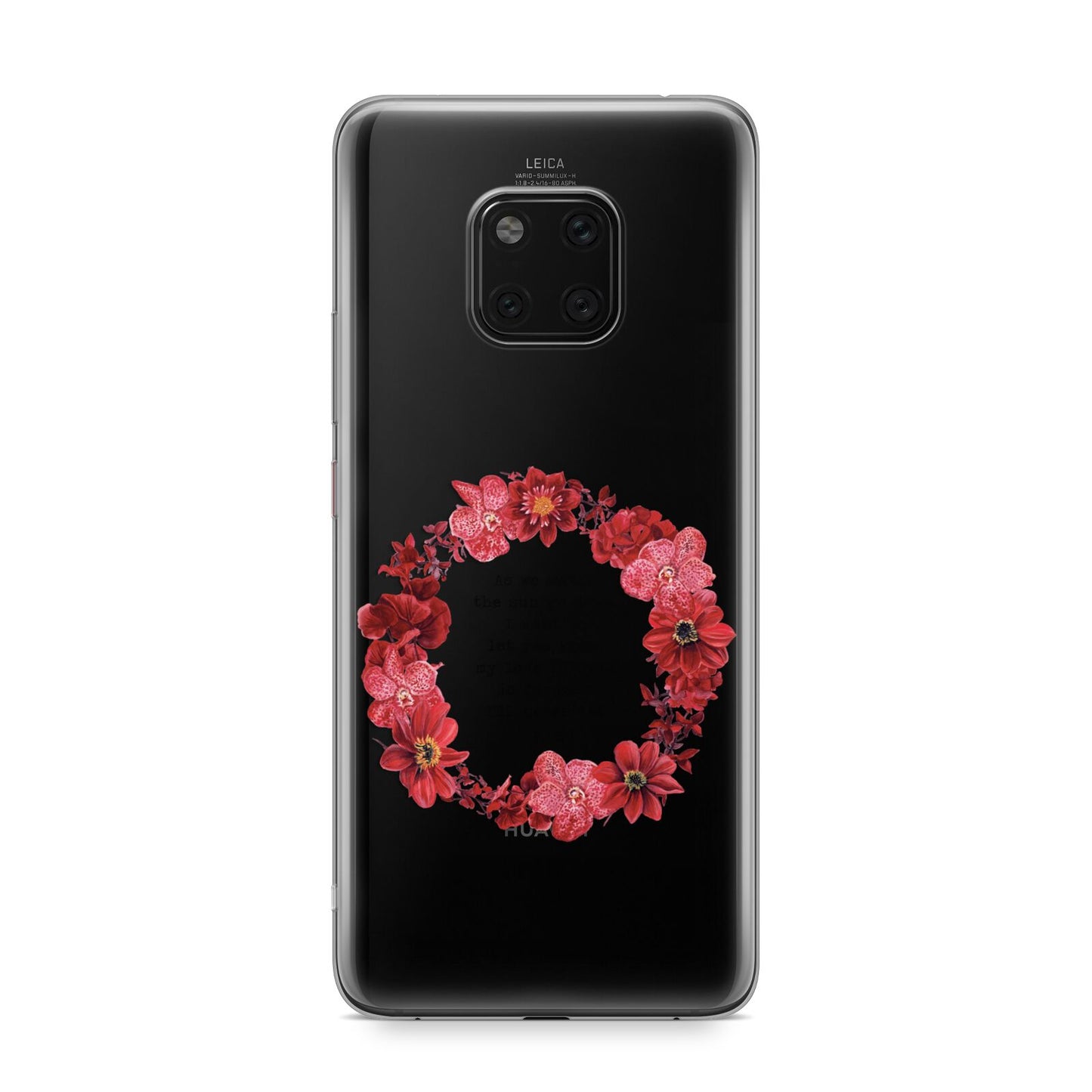 Valentine Wreath Quote Huawei Mate 20 Pro Phone Case