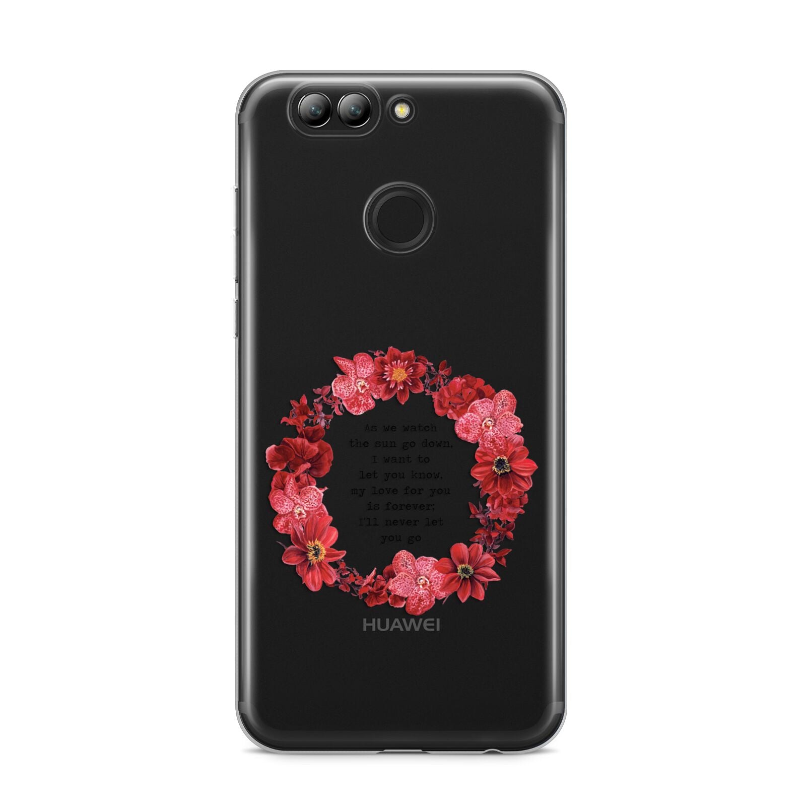 Valentine Wreath Quote Huawei Nova 2s Phone Case