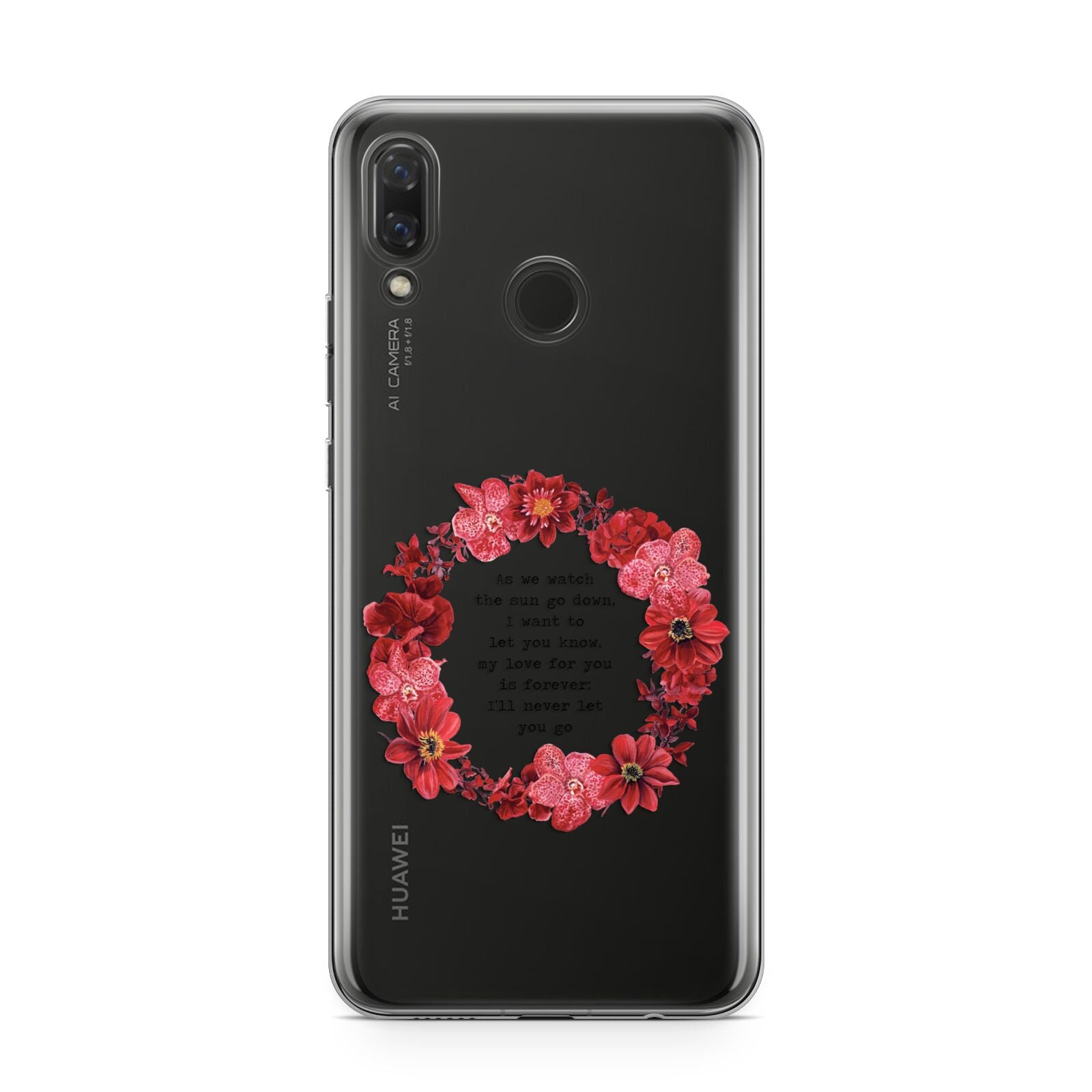 Valentine Wreath Quote Huawei Nova 3 Phone Case