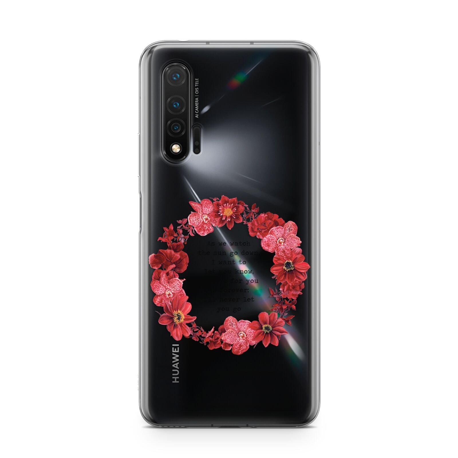 Valentine Wreath Quote Huawei Nova 6 Phone Case