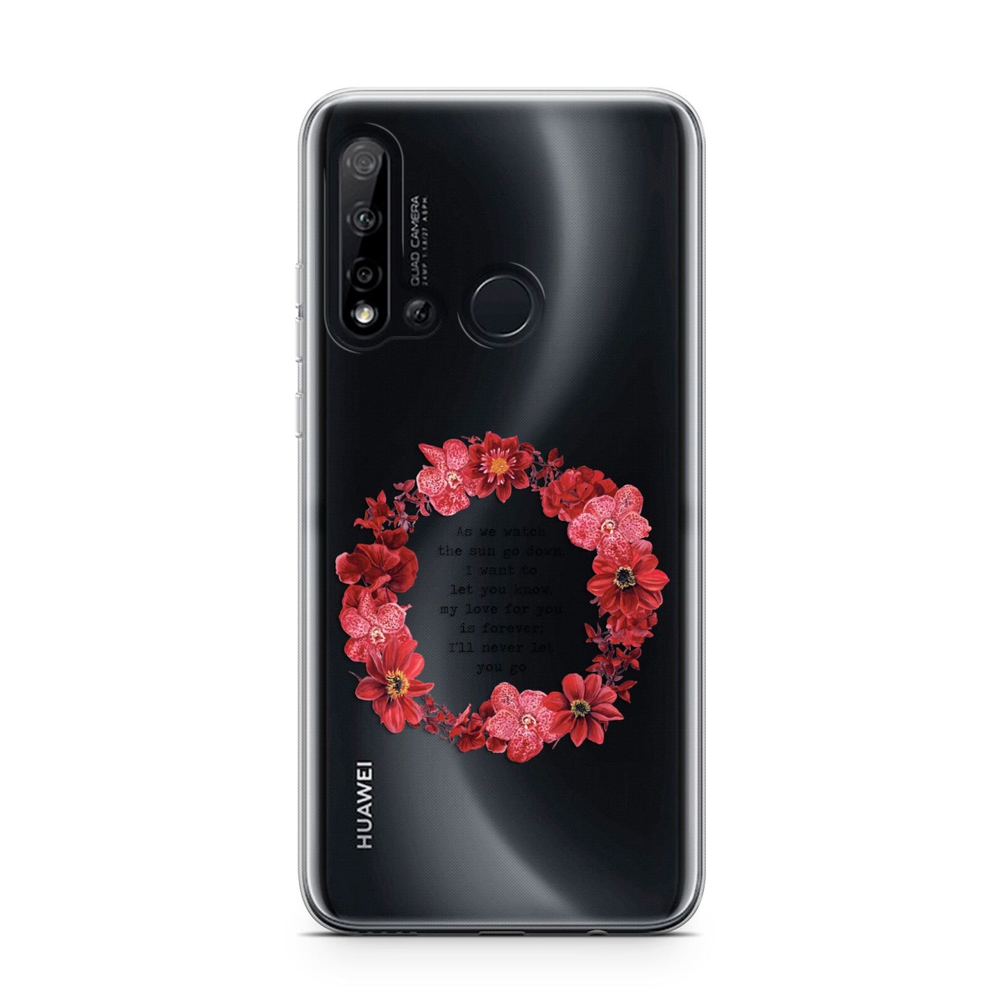 Valentine Wreath Quote Huawei P20 Lite 5G Phone Case