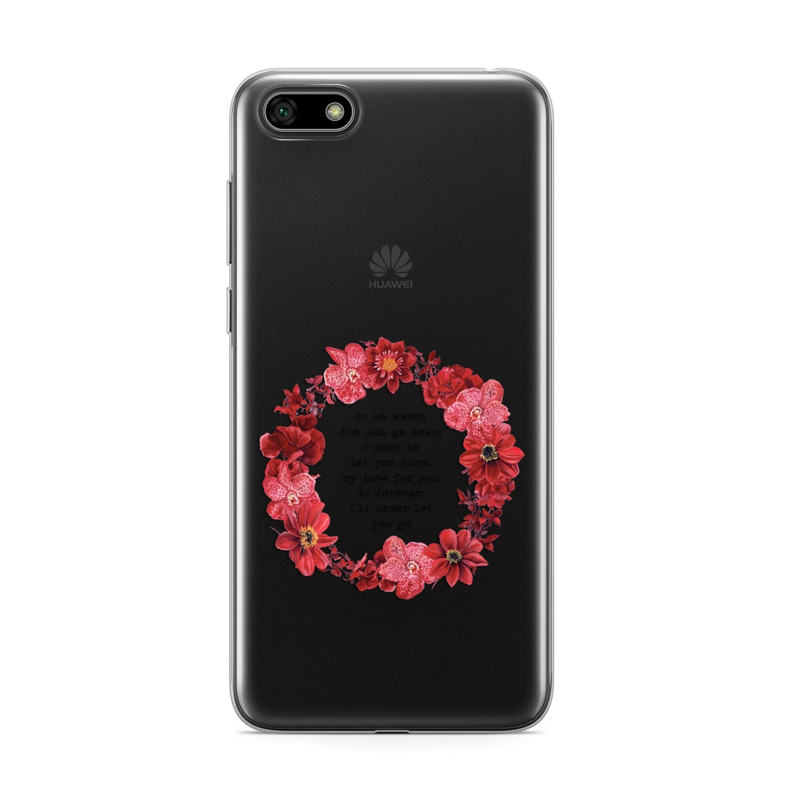 Valentine Wreath Quote Huawei Y5 Prime 2018 Phone Case