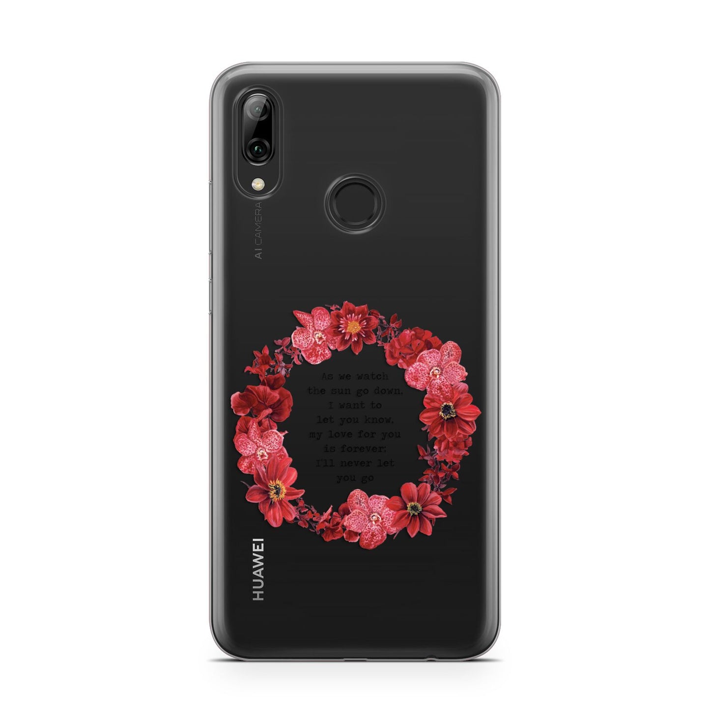 Valentine Wreath Quote Huawei Y7 2019