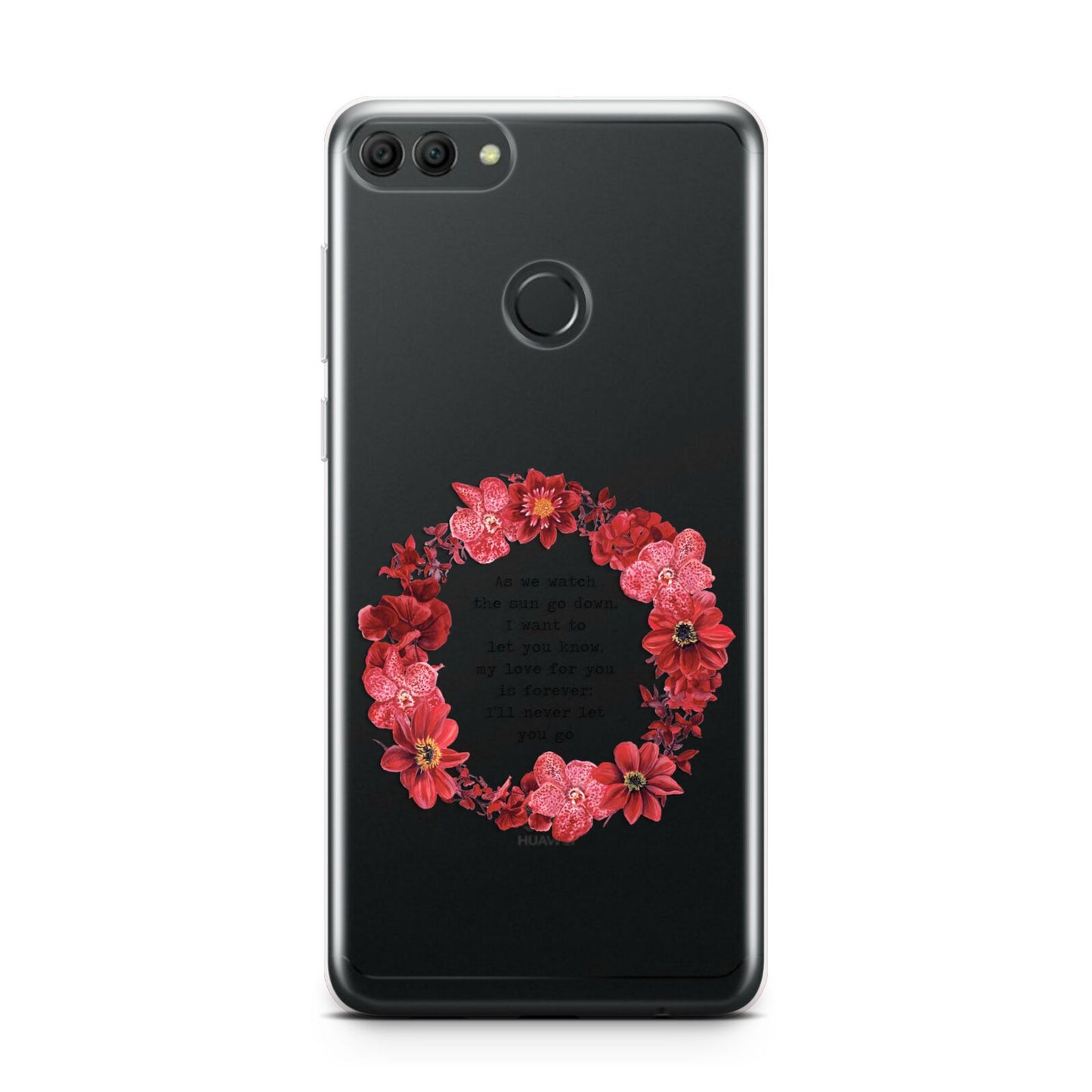 Valentine Wreath Quote Huawei Y9 2018