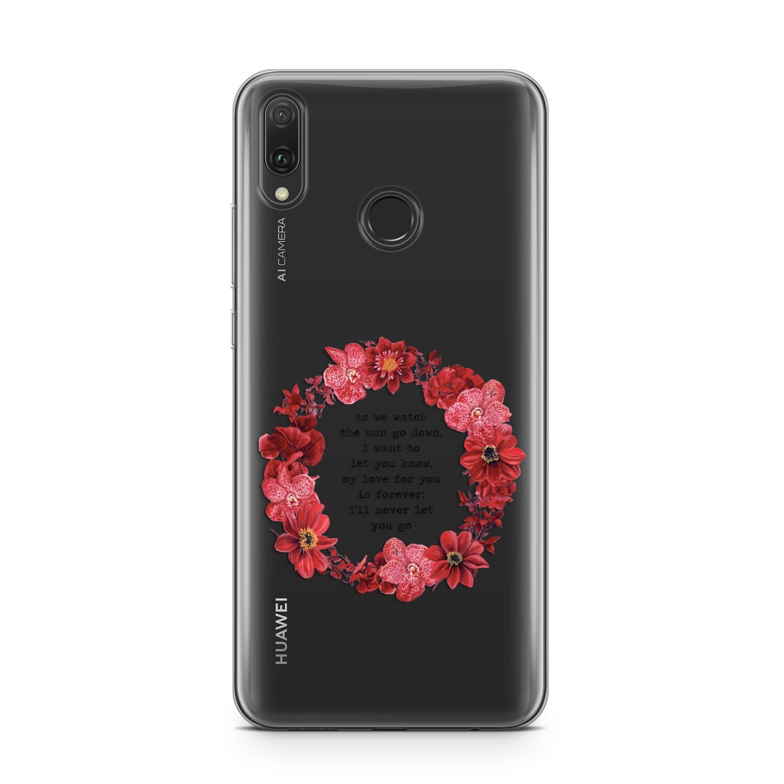 Valentine Wreath Quote Huawei Y9 2019