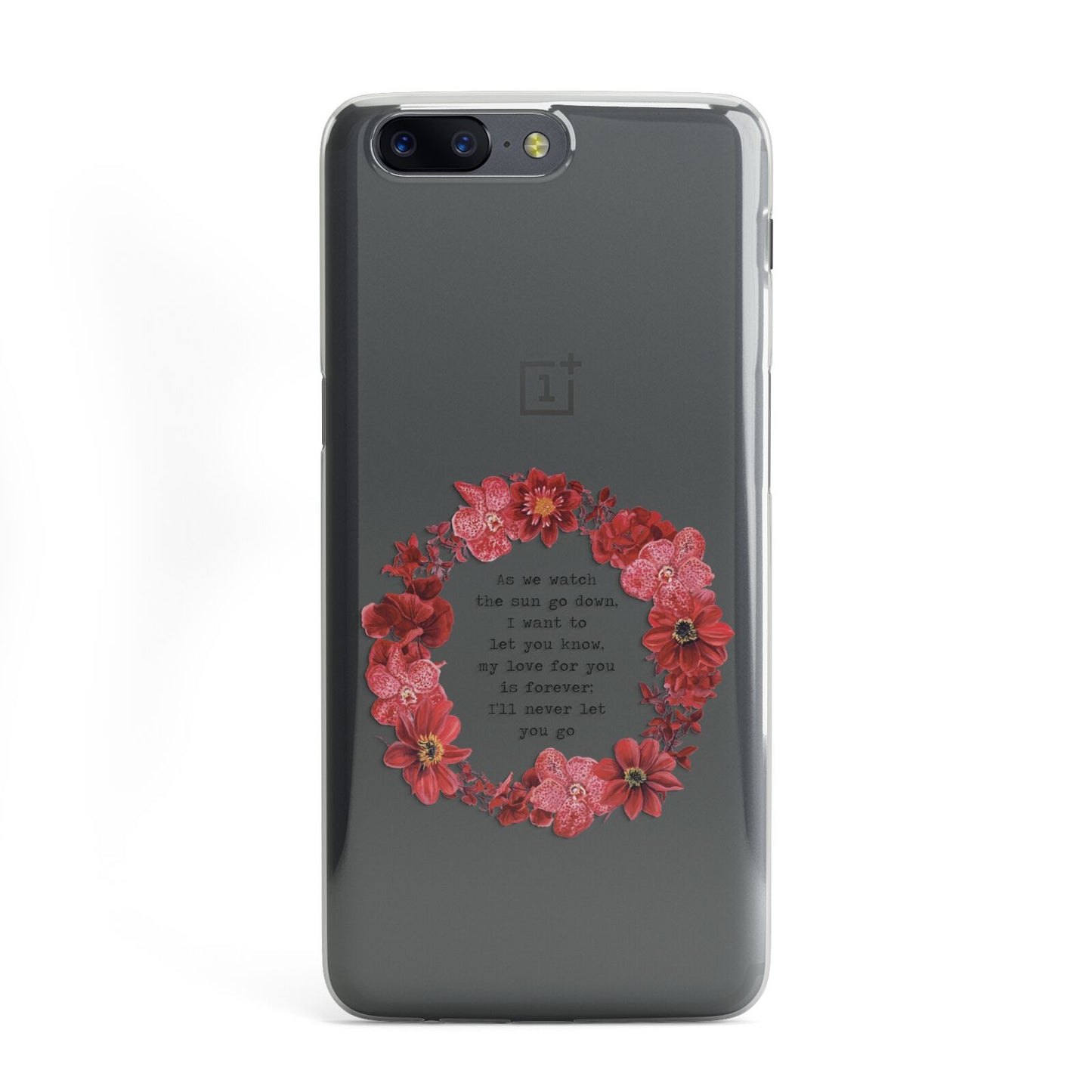 Valentine Wreath Quote OnePlus Case