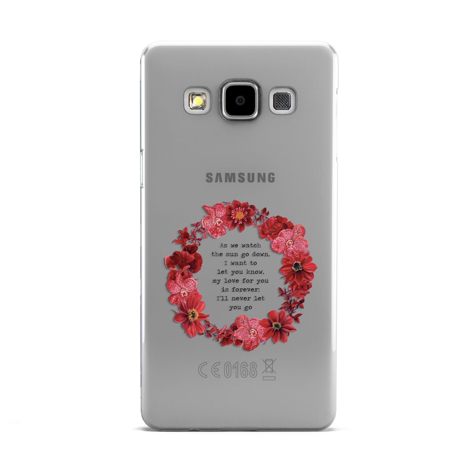 Valentine Wreath Quote Samsung Galaxy A5 Case