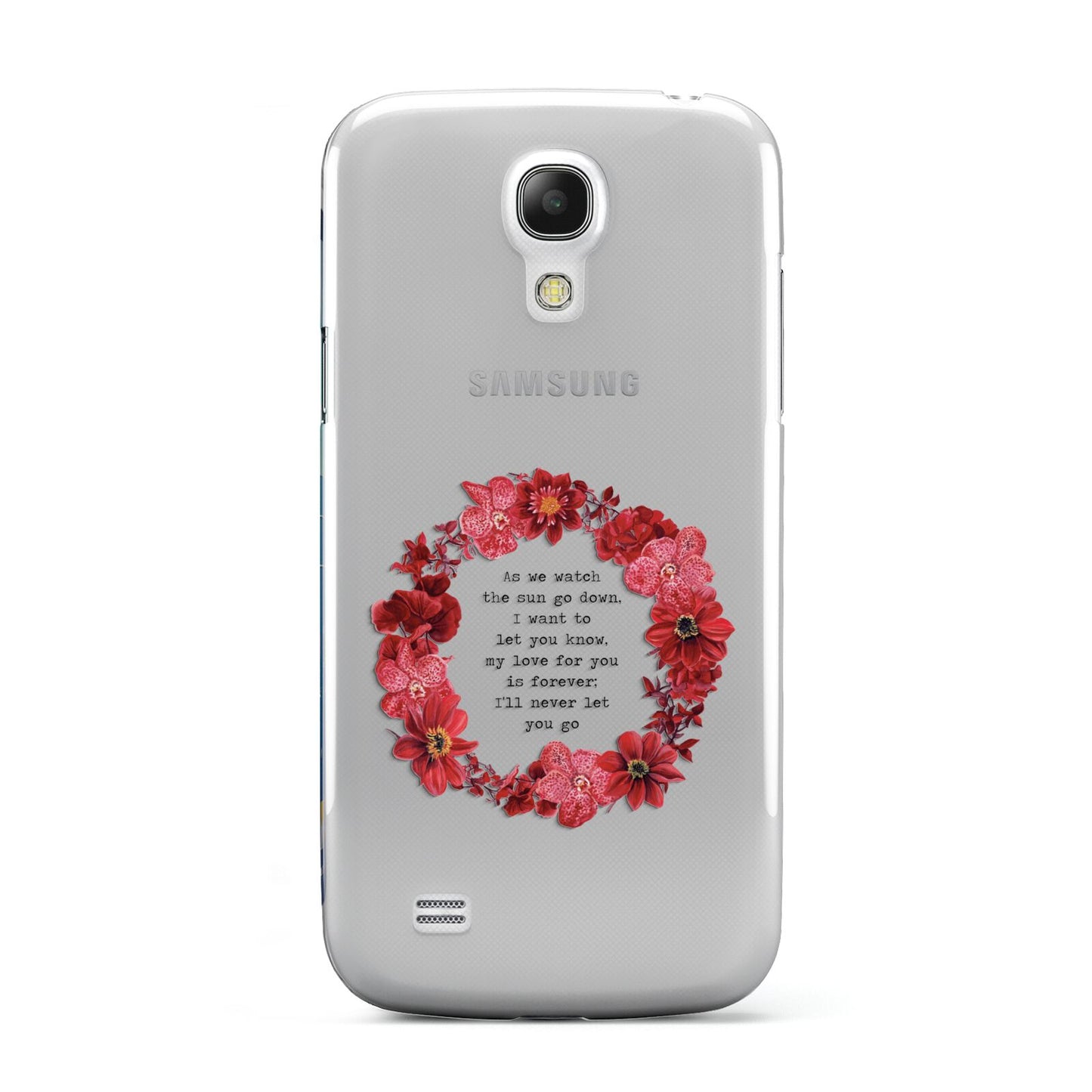 Valentine Wreath Quote Samsung Galaxy S4 Mini Case