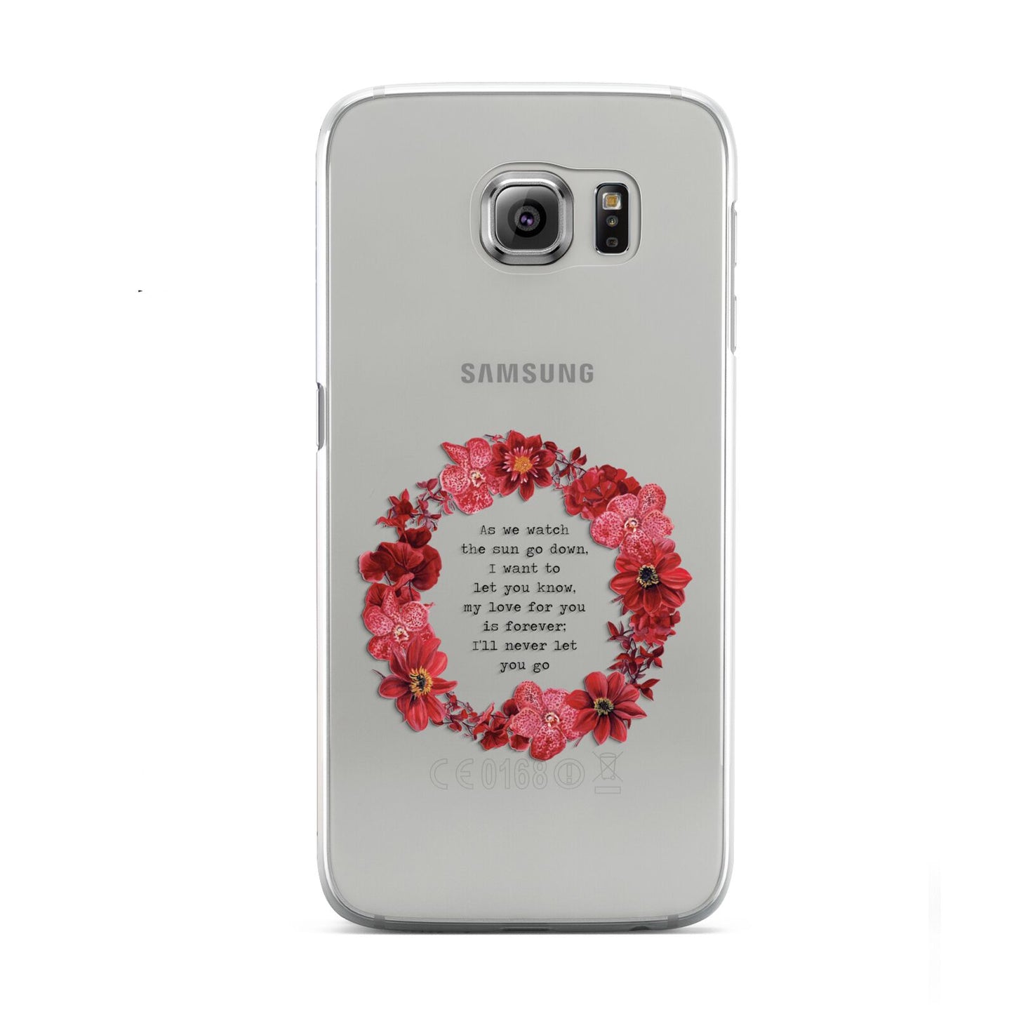 Valentine Wreath Quote Samsung Galaxy S6 Case