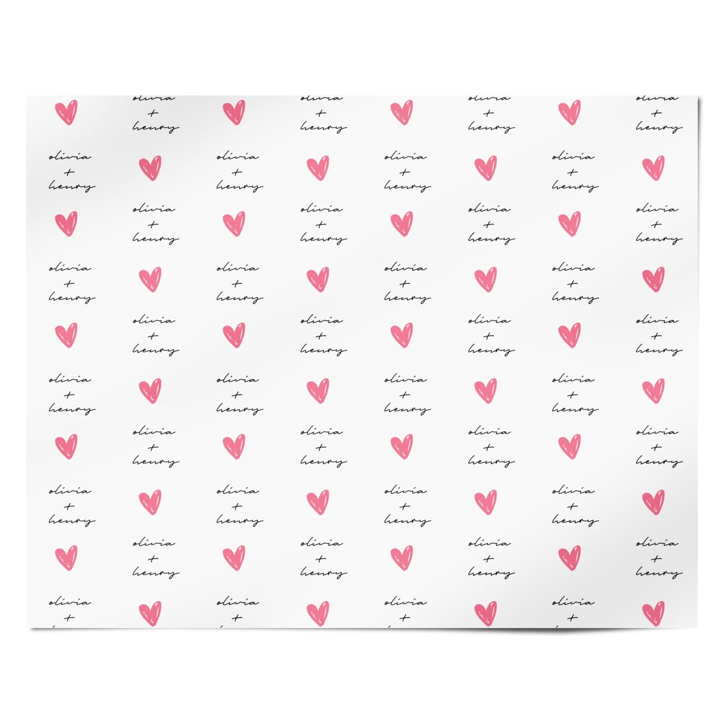 Valentine's Heart Wrapping Paper