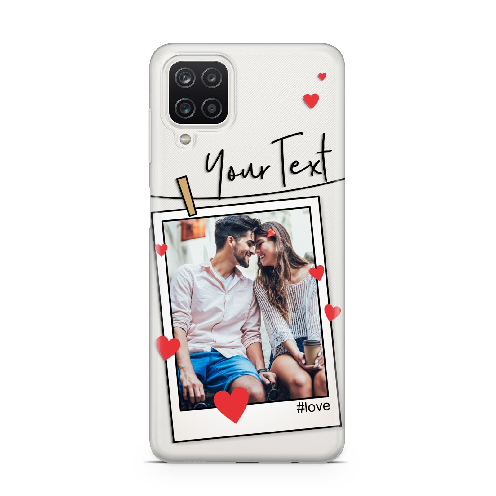 Valentine s Photo Samsung A12 Case