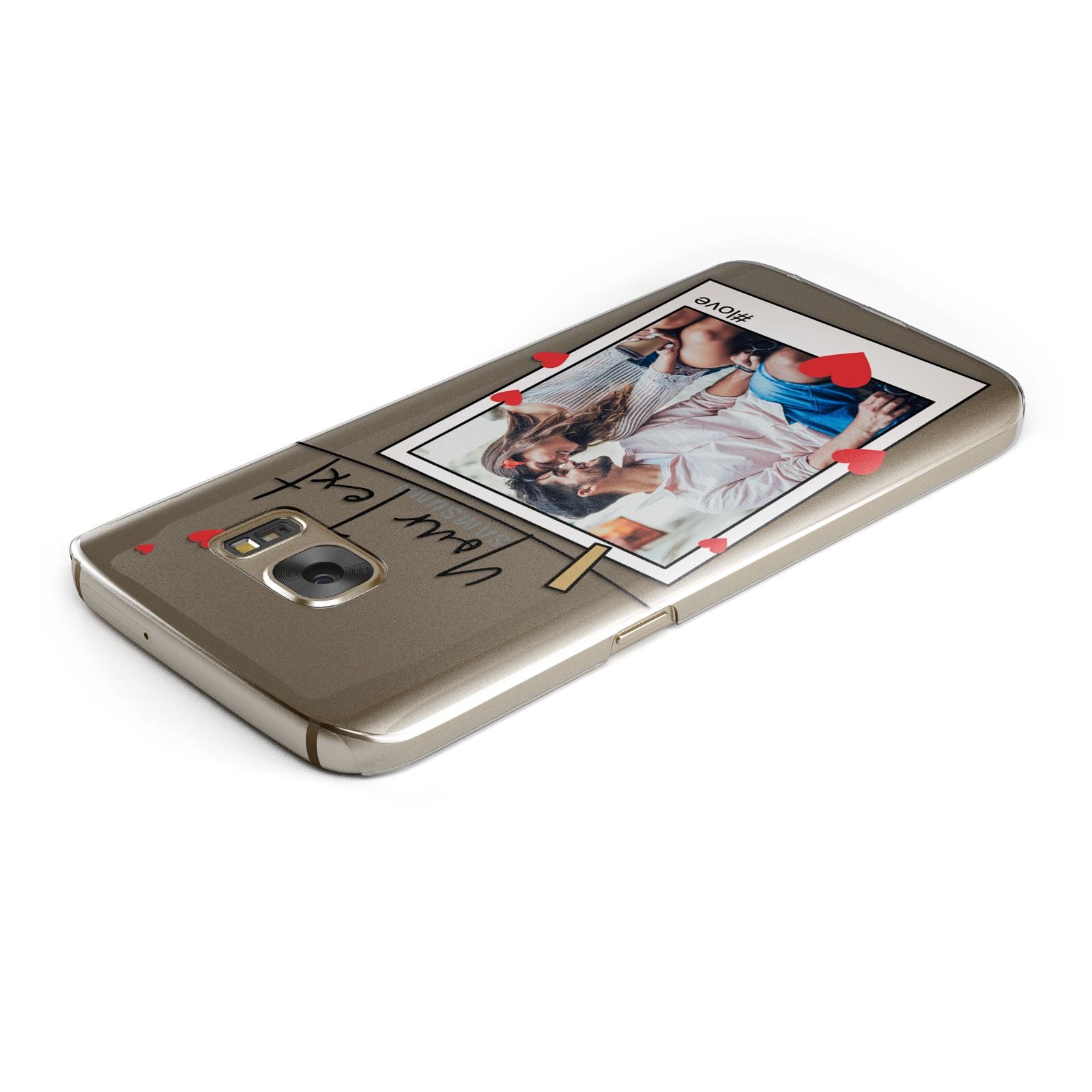 Valentine s Photo Samsung Galaxy Case Top Cutout