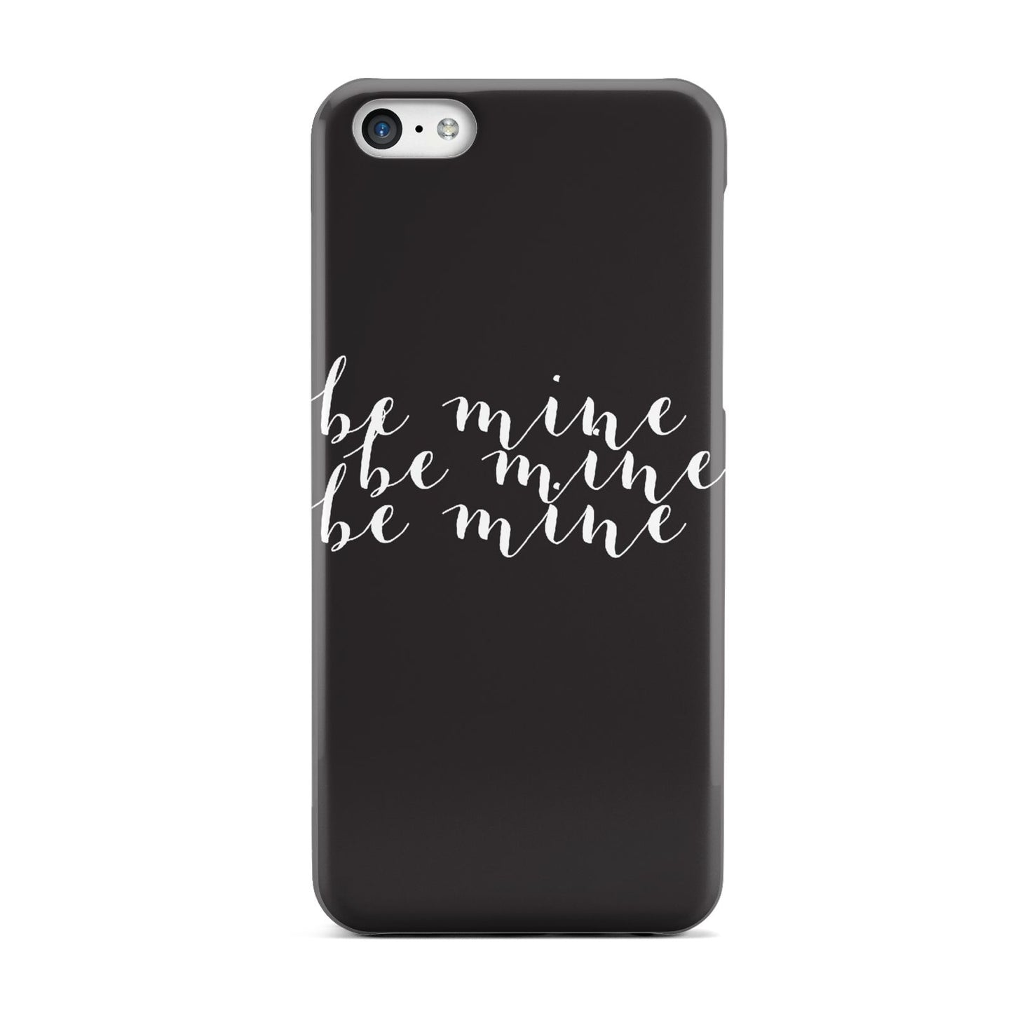 Valentines Be Mine Text Apple iPhone 5c Case