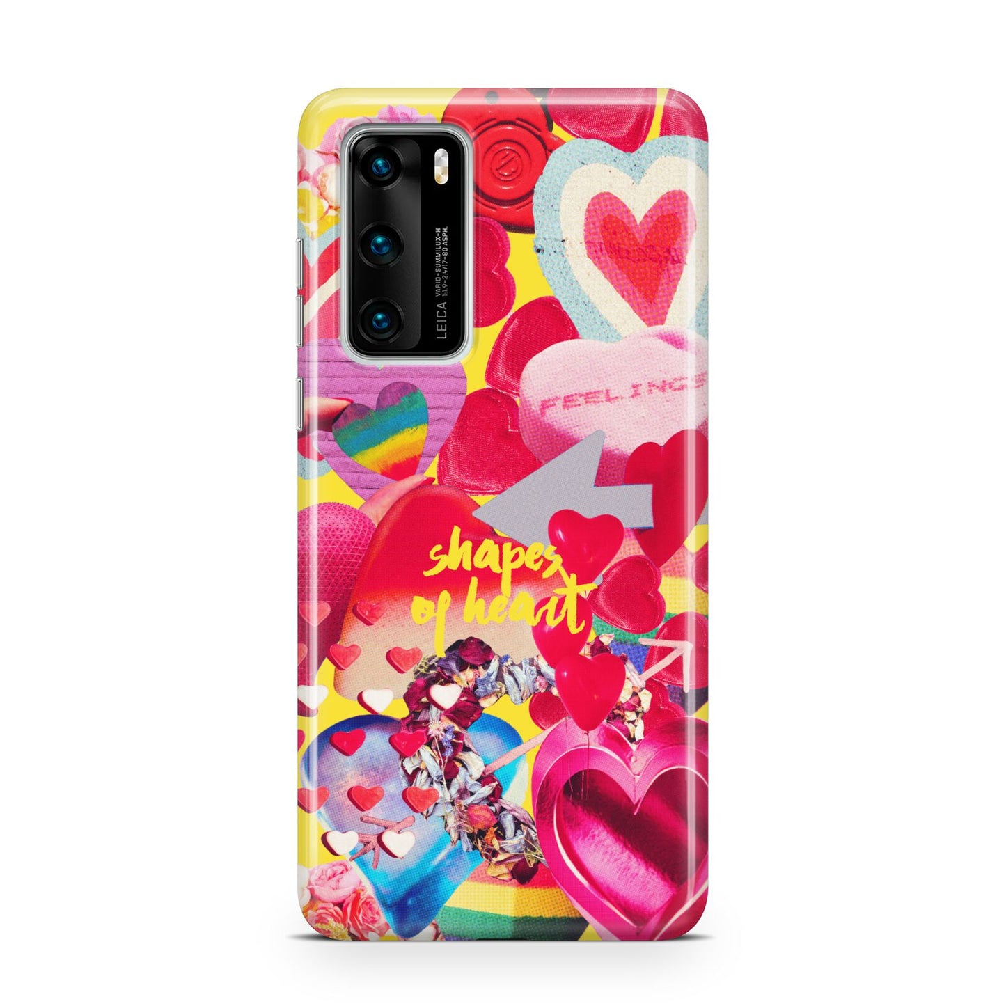 Valentines Cut Outs Huawei P40 Phone Case