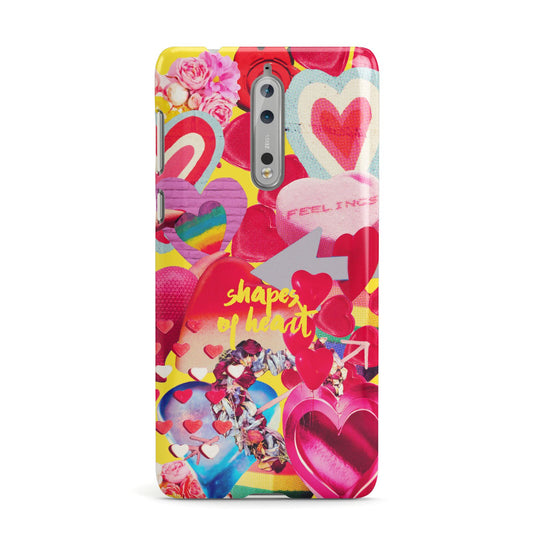 Valentines Cut Outs Nokia Case