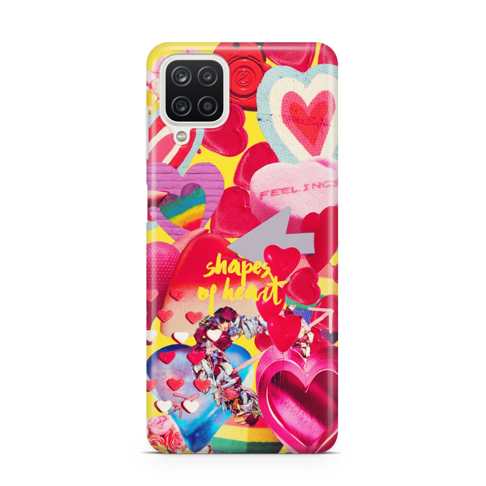 Valentines Cut Outs Samsung A12 Case