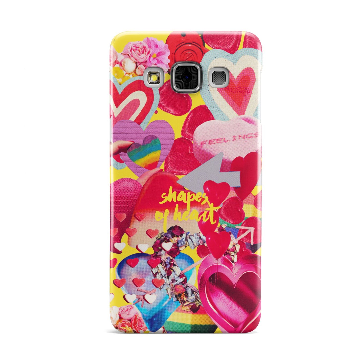 Valentines Cut Outs Samsung Galaxy A3 Case