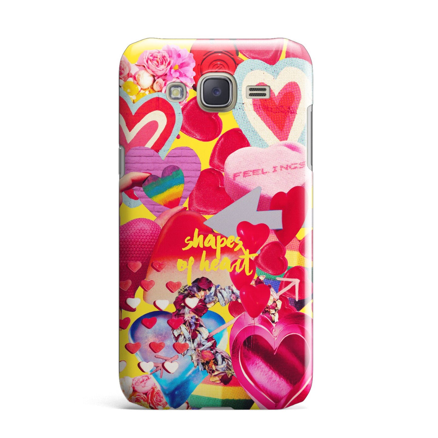 Valentines Cut Outs Samsung Galaxy J7 Case