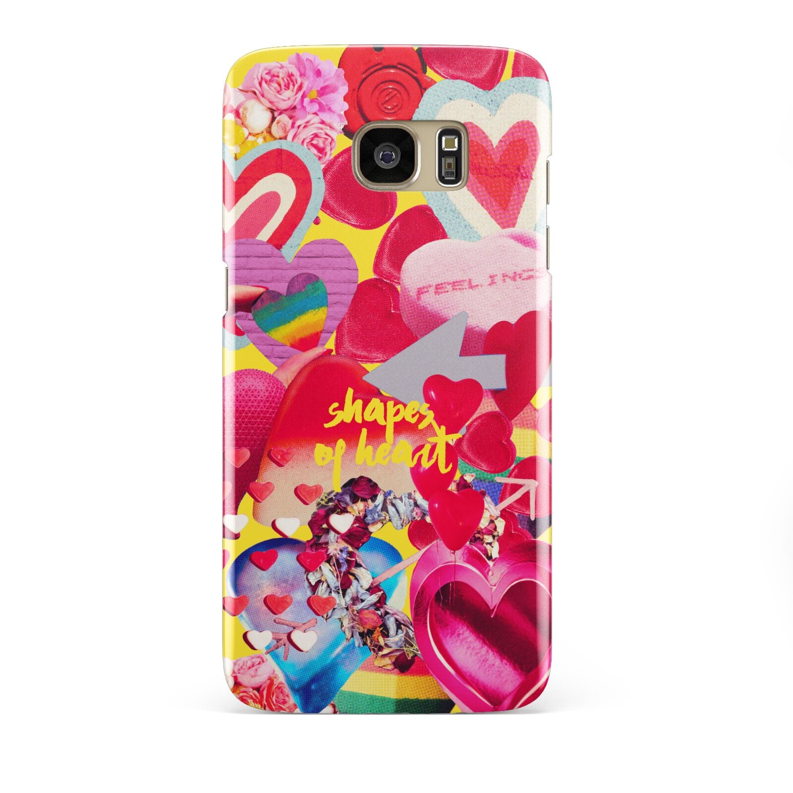 Valentines Cut Outs Samsung Galaxy S7 Edge Case