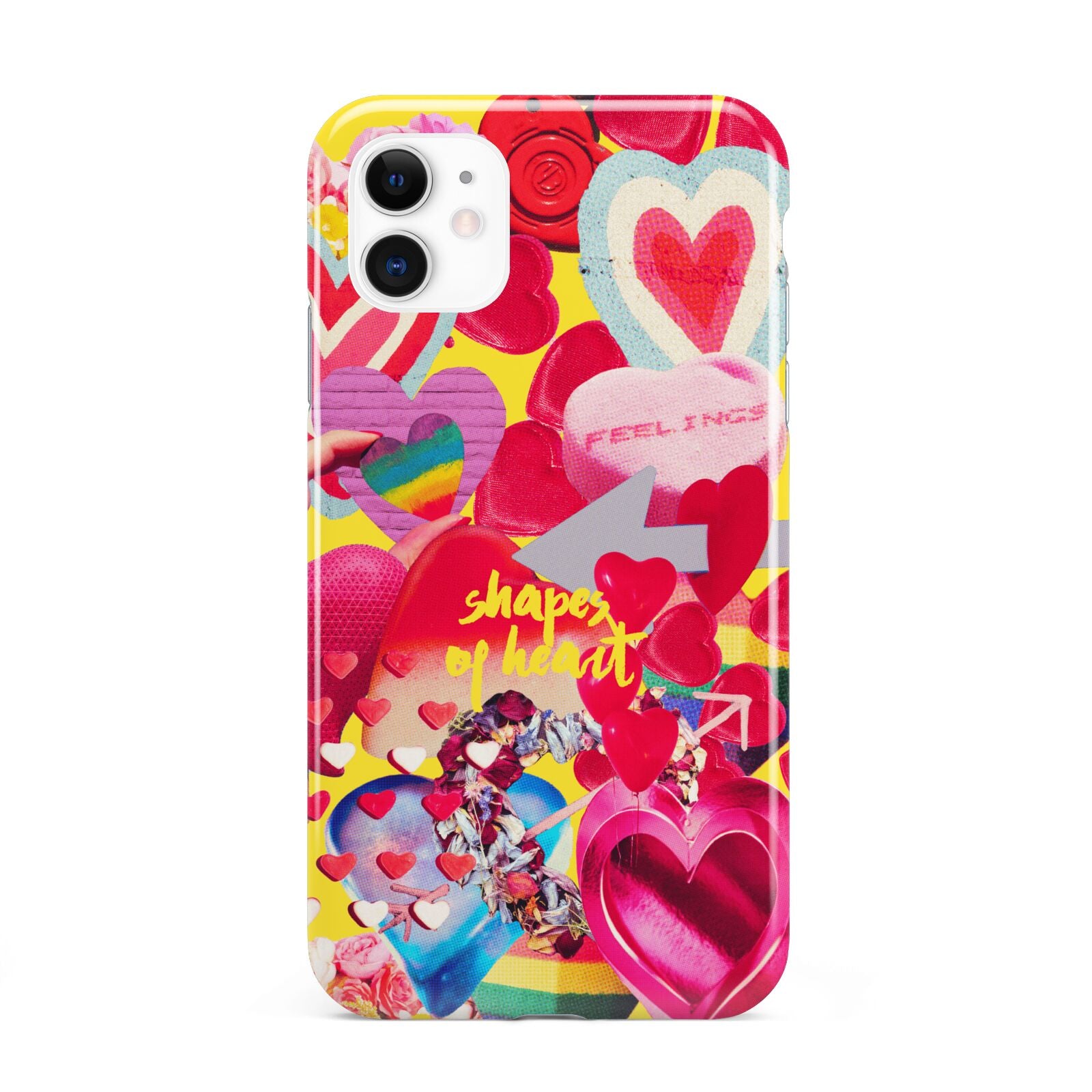 Valentines Cut Outs iPhone 11 3D Tough Case