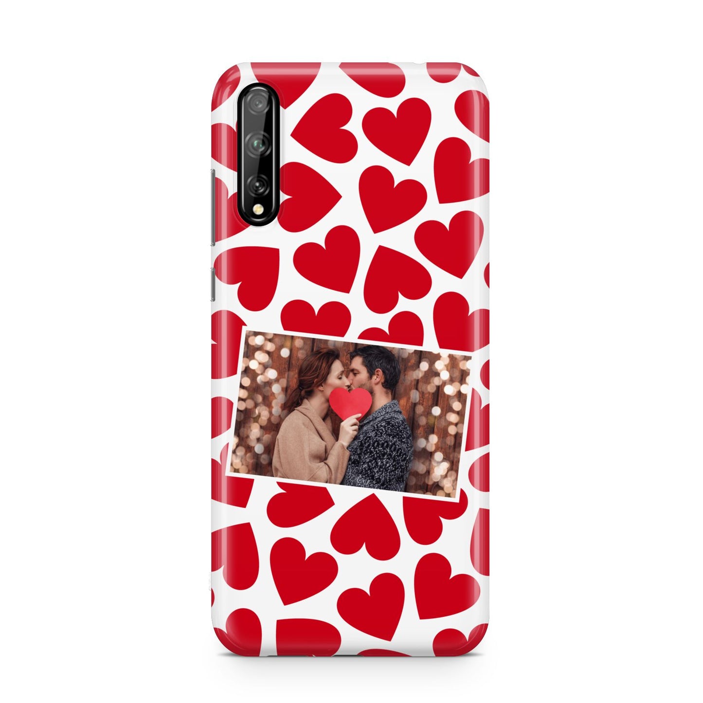 Valentines Day Heart Photo Personalised Huawei Enjoy 10s Phone Case