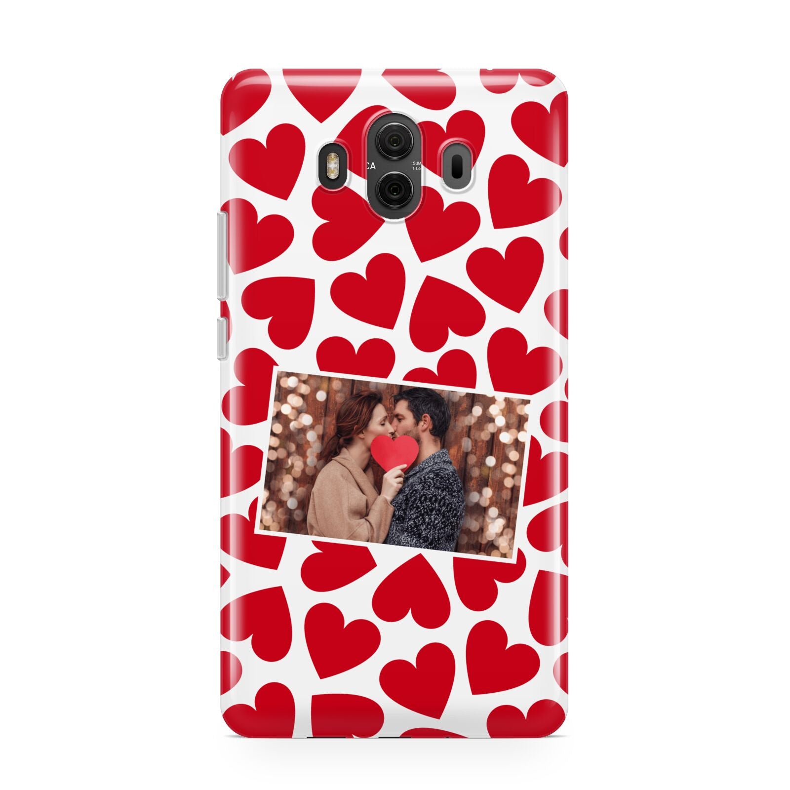 Valentines Day Heart Photo Personalised Huawei Mate 10 Protective Phone Case