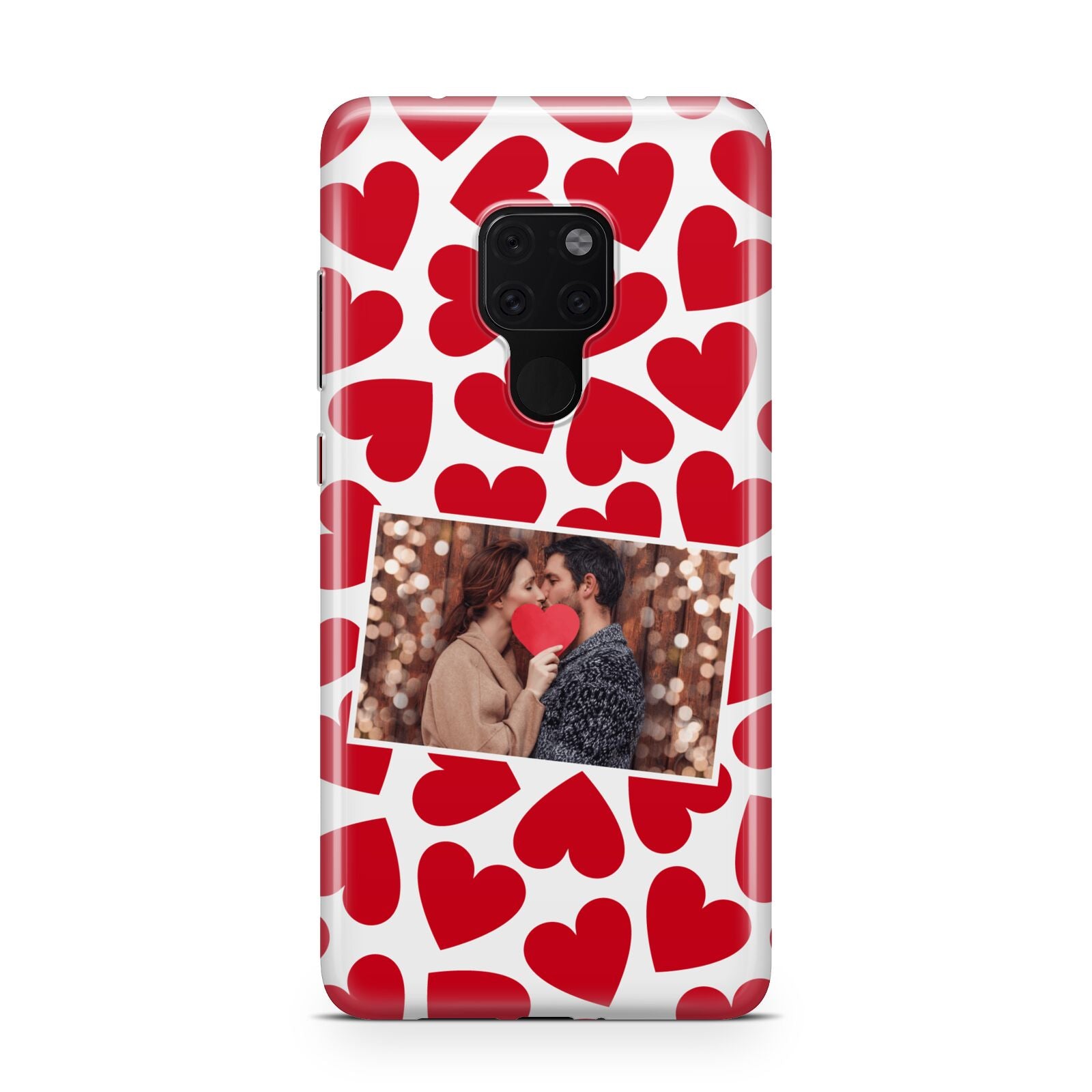 Valentines Day Heart Photo Personalised Huawei Mate 20 Phone Case