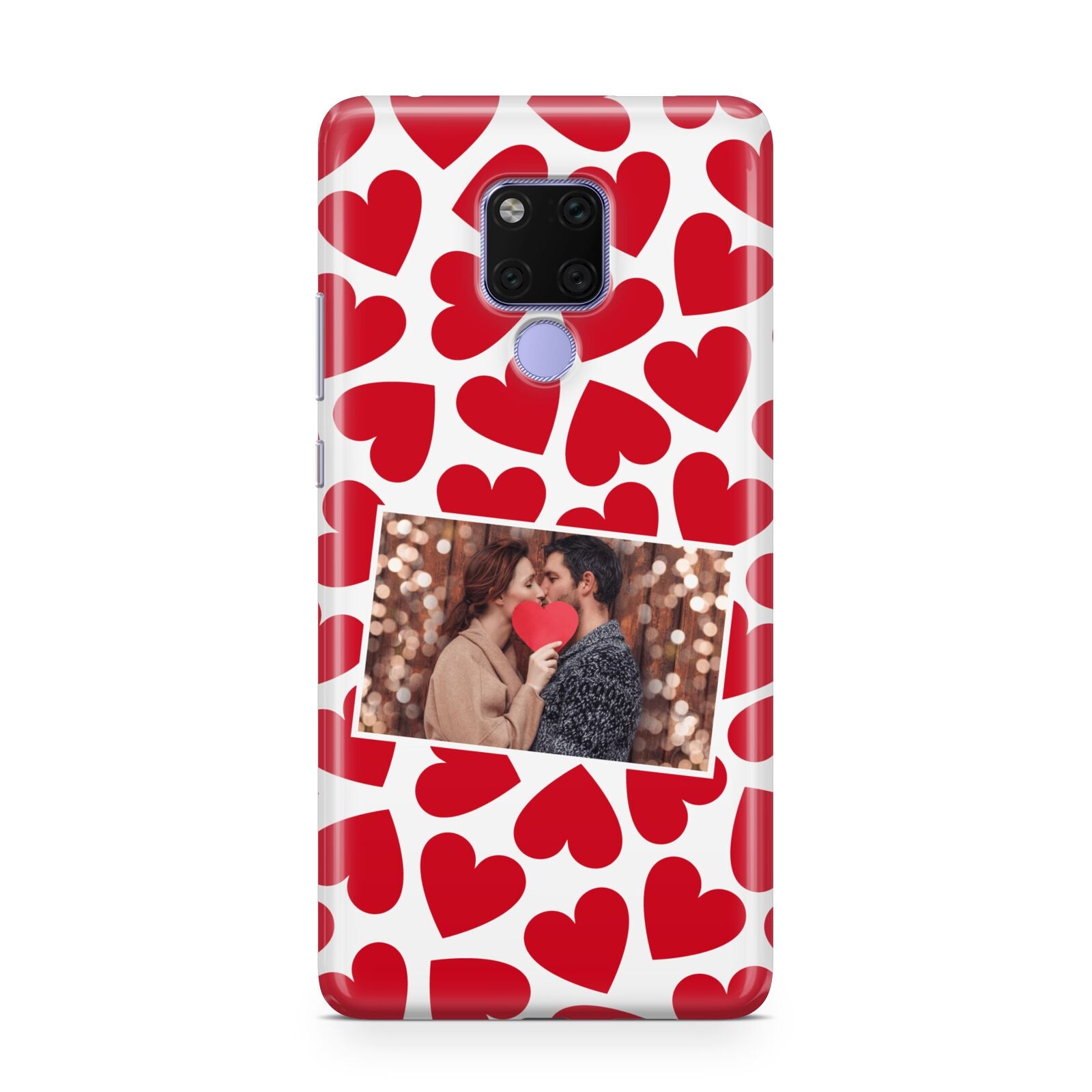 Valentines Day Heart Photo Personalised Huawei Mate 20X Phone Case