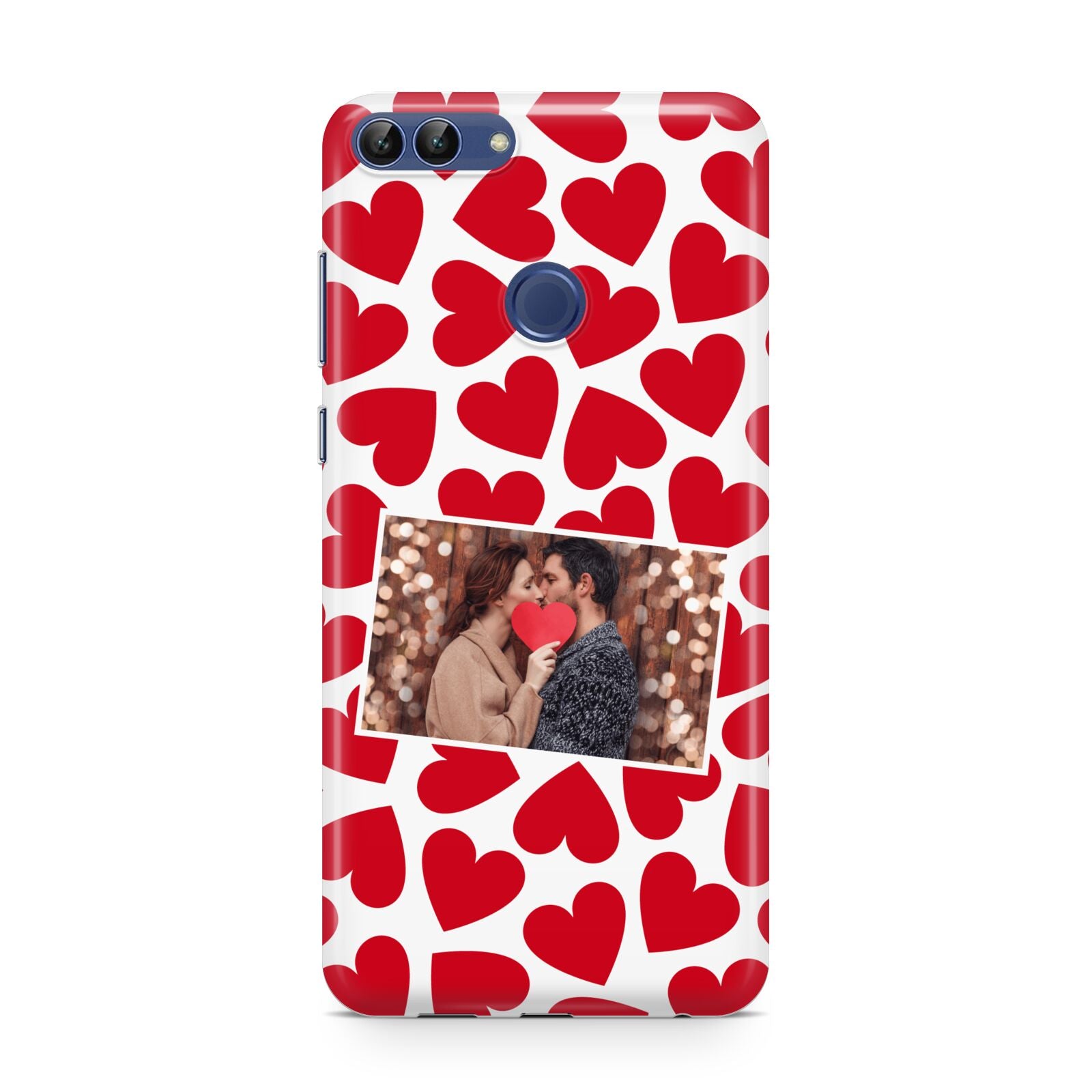 Valentines Day Heart Photo Personalised Huawei P Smart Case