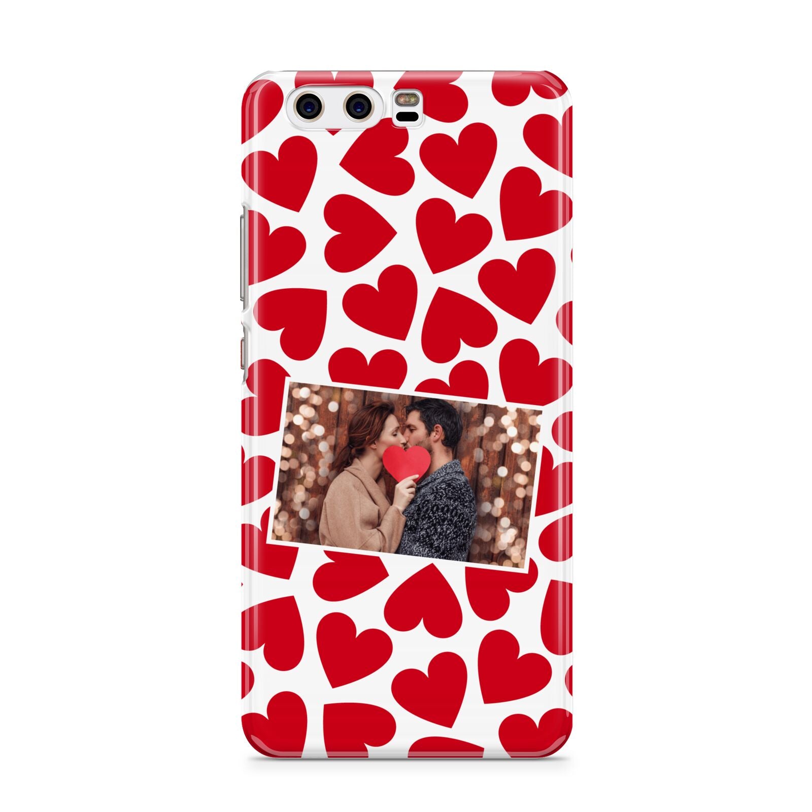 Valentines Day Heart Photo Personalised Huawei P10 Phone Case