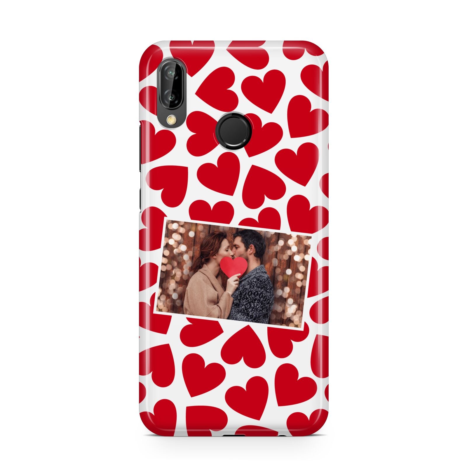 Valentines Day Heart Photo Personalised Huawei P20 Lite Phone Case