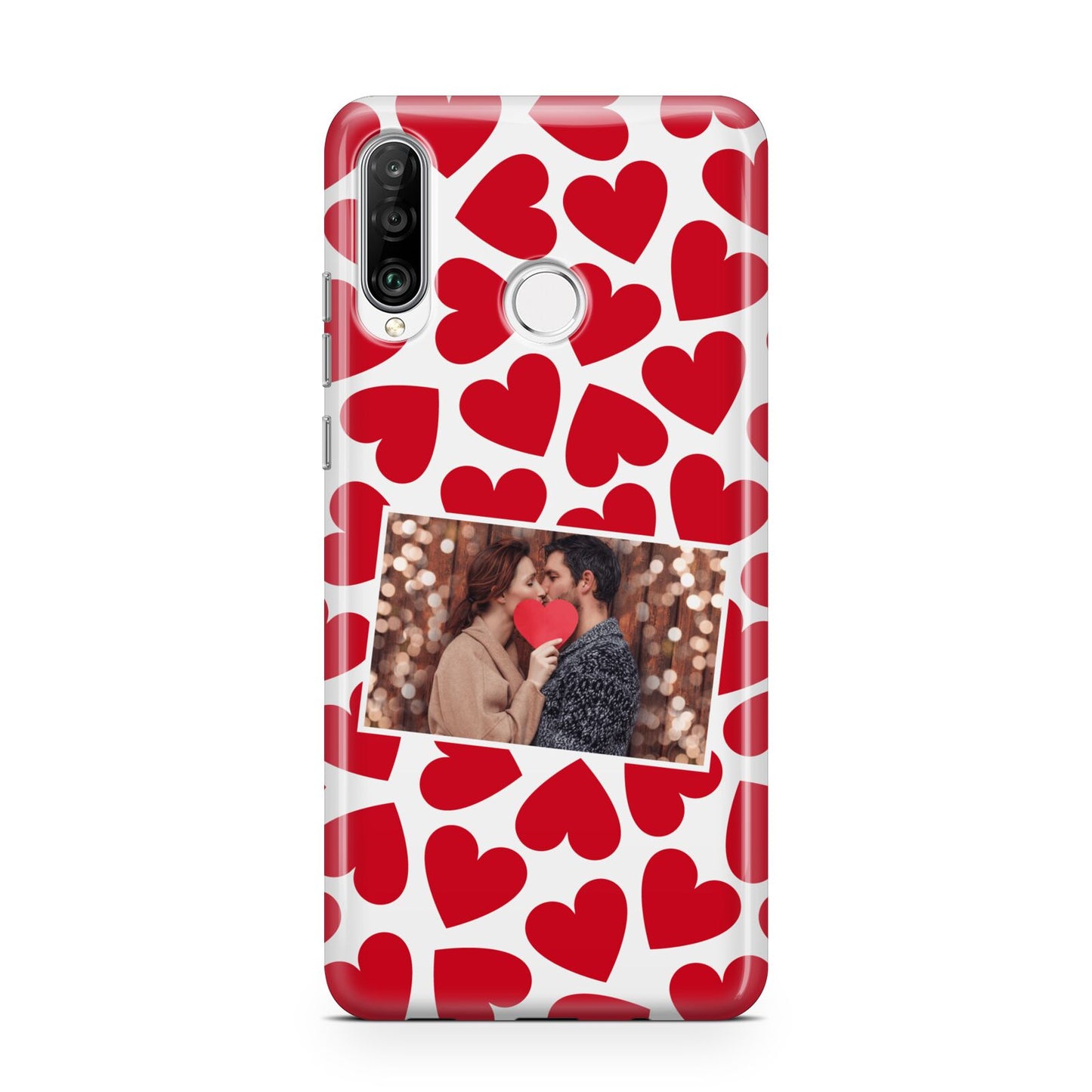 Valentines Day Heart Photo Personalised Huawei P30 Lite Phone Case