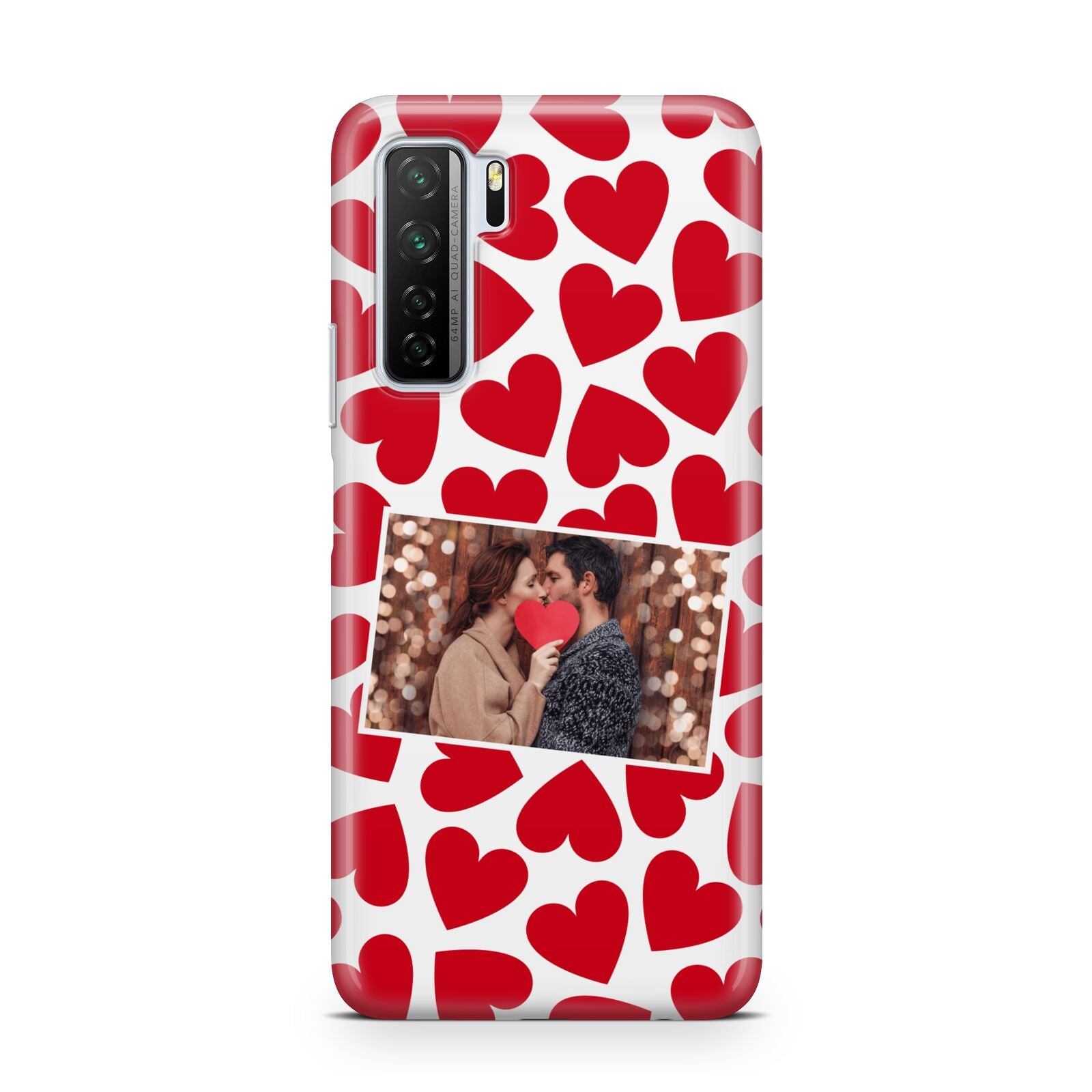 Valentines Day Heart Photo Personalised Huawei P40 Lite 5G Phone Case