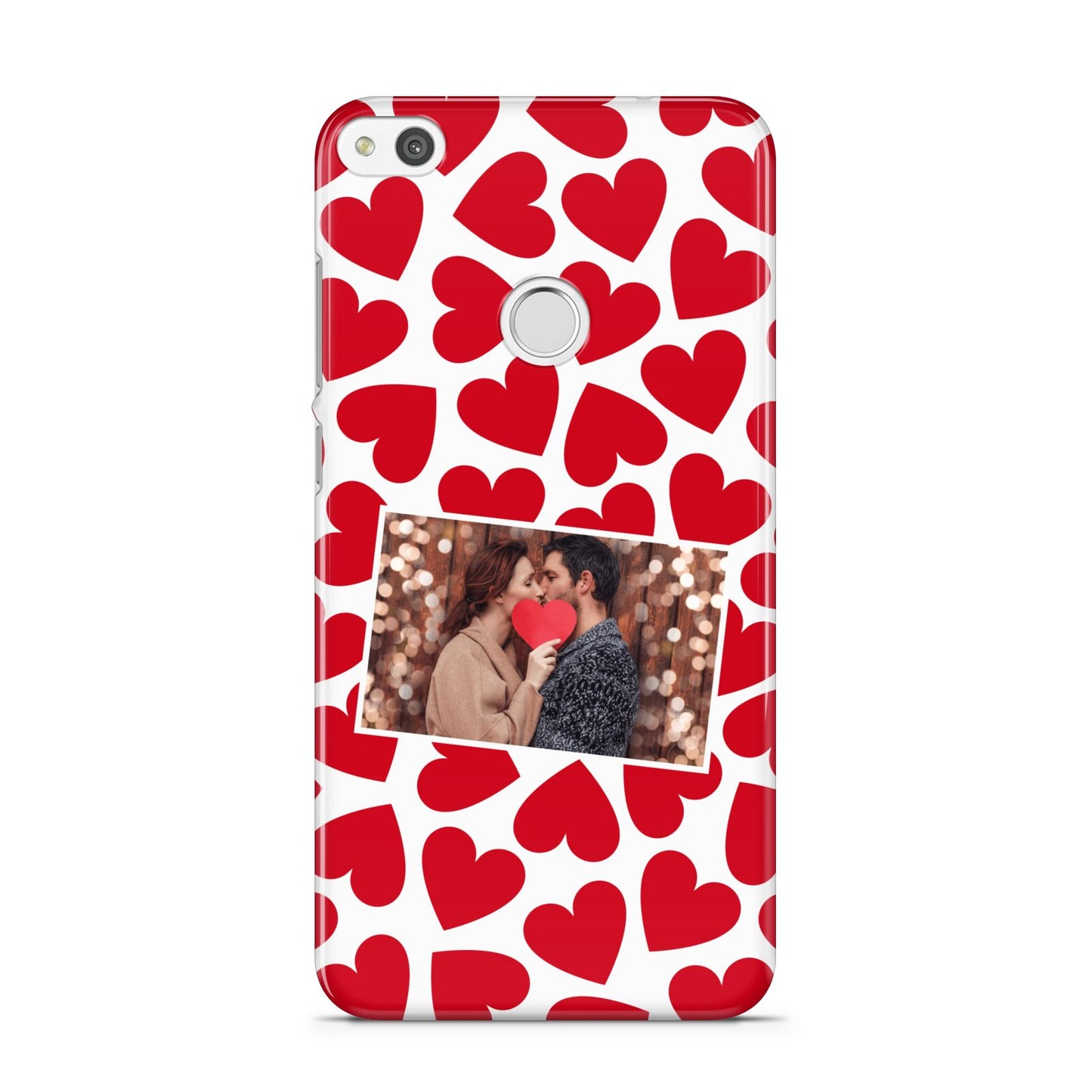 Valentines Day Heart Photo Personalised Huawei P8 Lite Case