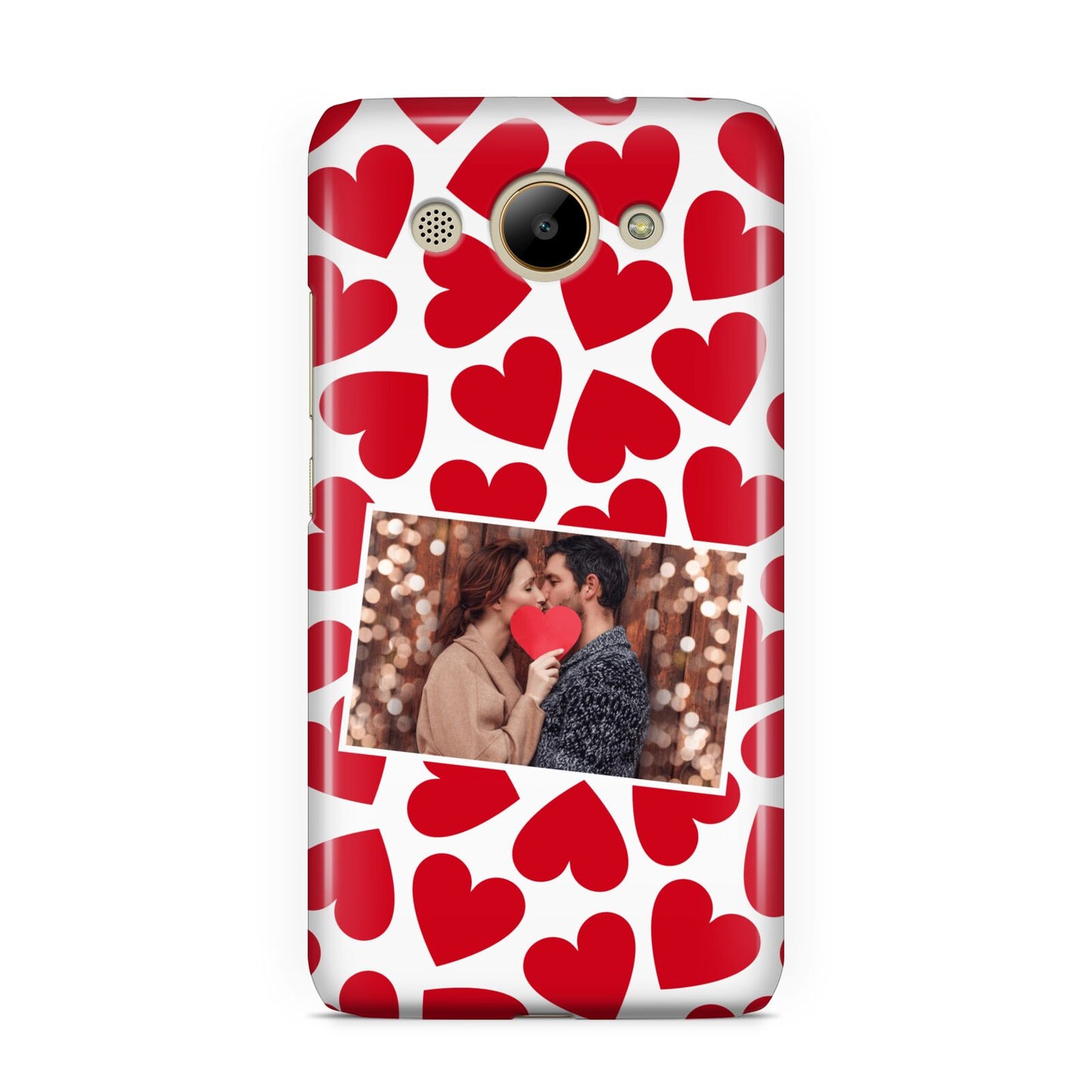 Valentines Day Heart Photo Personalised Huawei Y3 2017