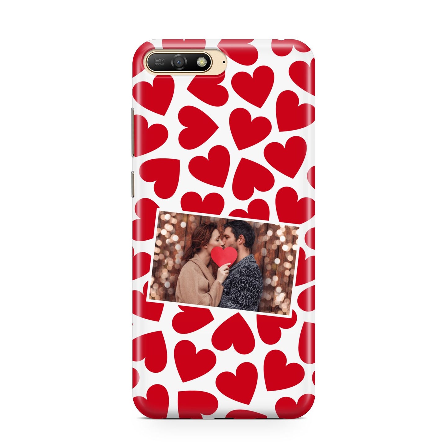 Valentines Day Heart Photo Personalised Huawei Y6 2018