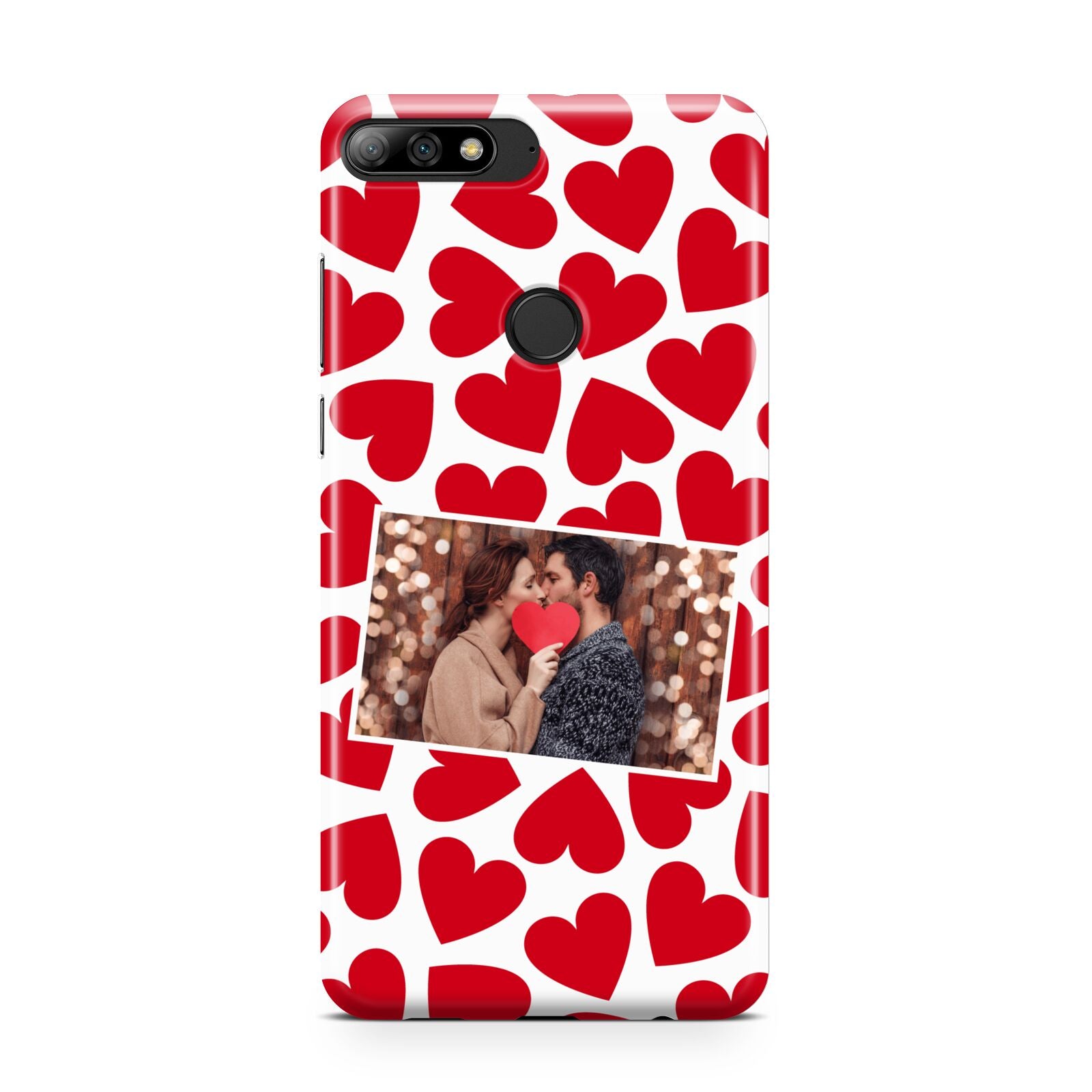 Valentines Day Heart Photo Personalised Huawei Y7 2018