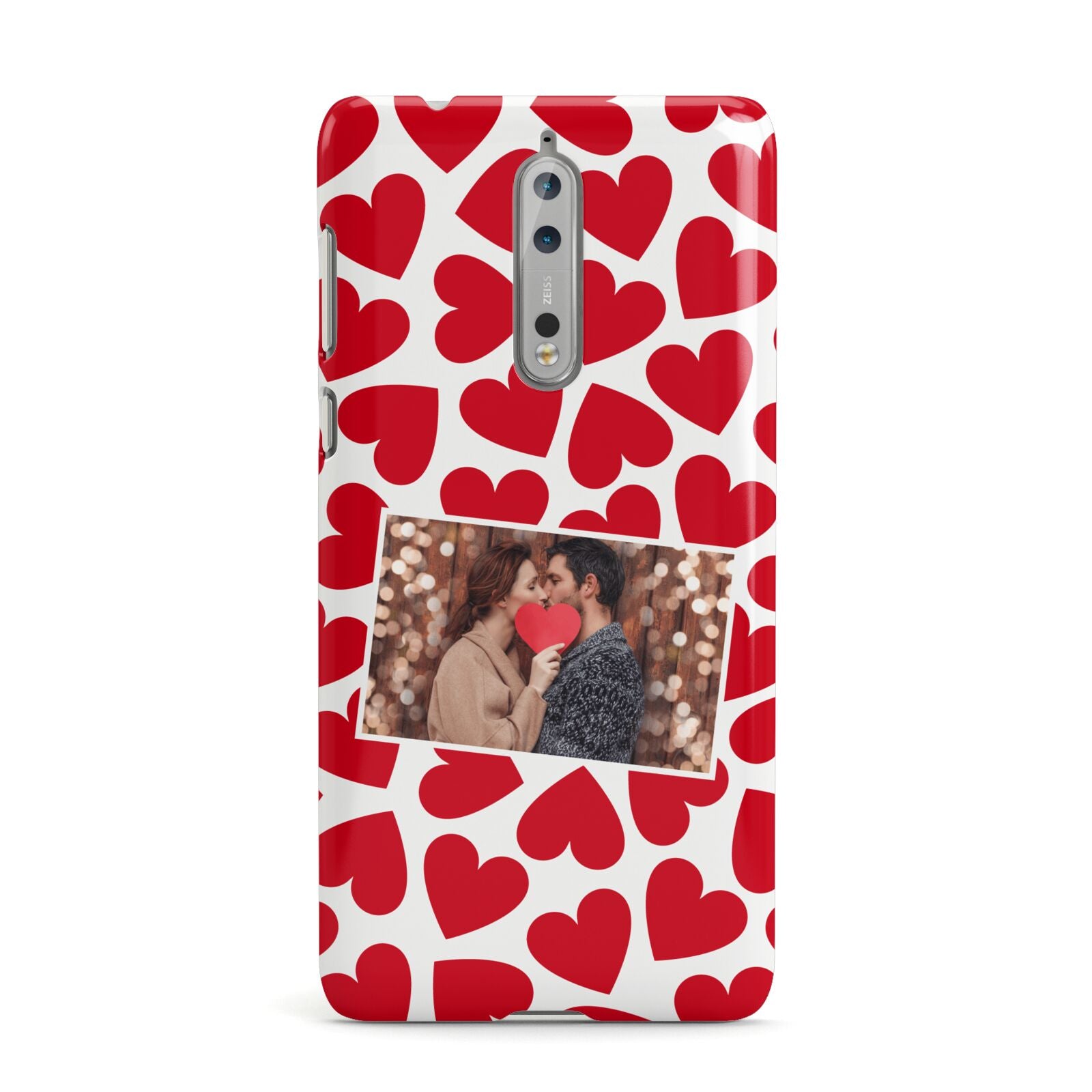 Valentines Day Heart Photo Personalised Nokia Case