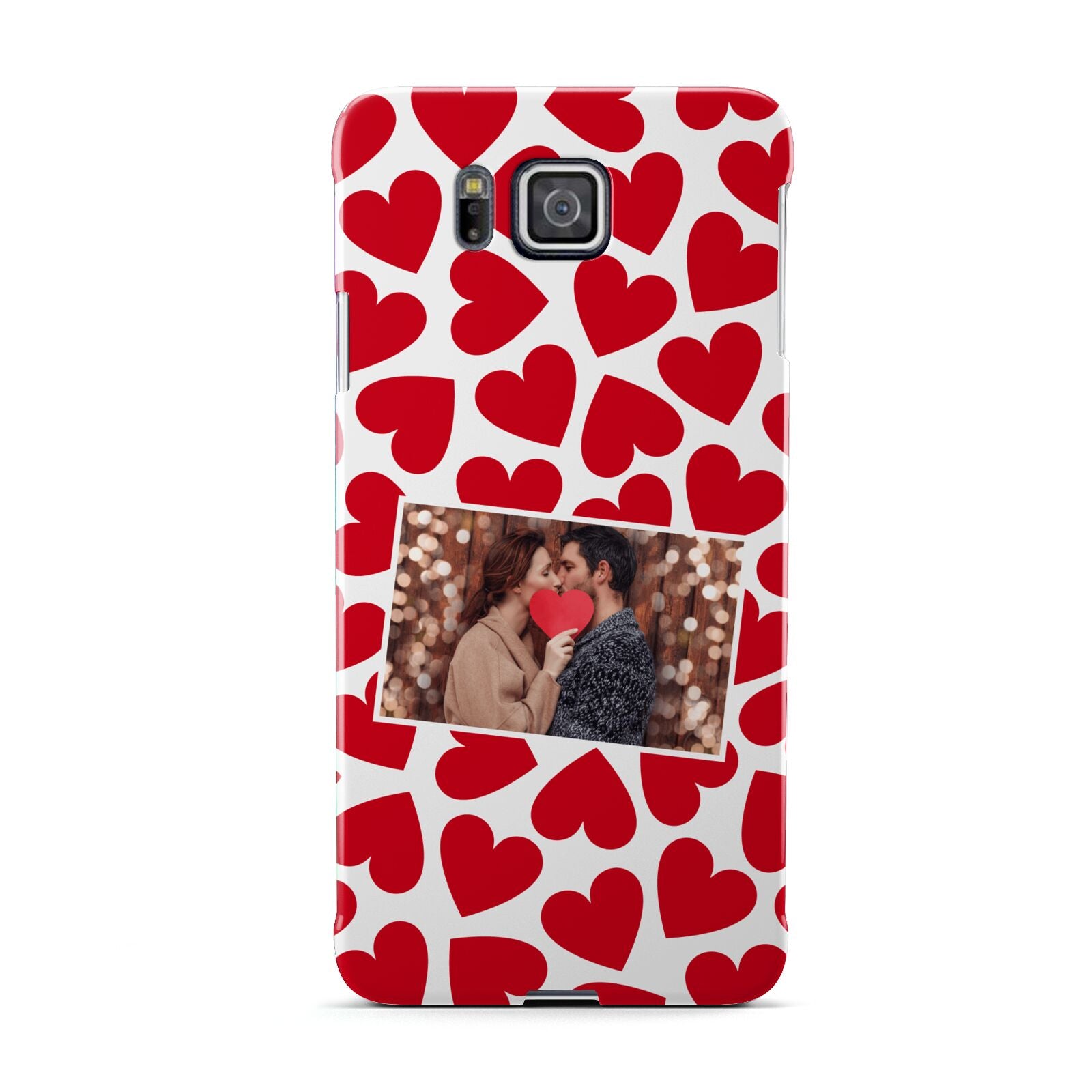 Valentines Day Heart Photo Personalised Samsung Galaxy Alpha Case