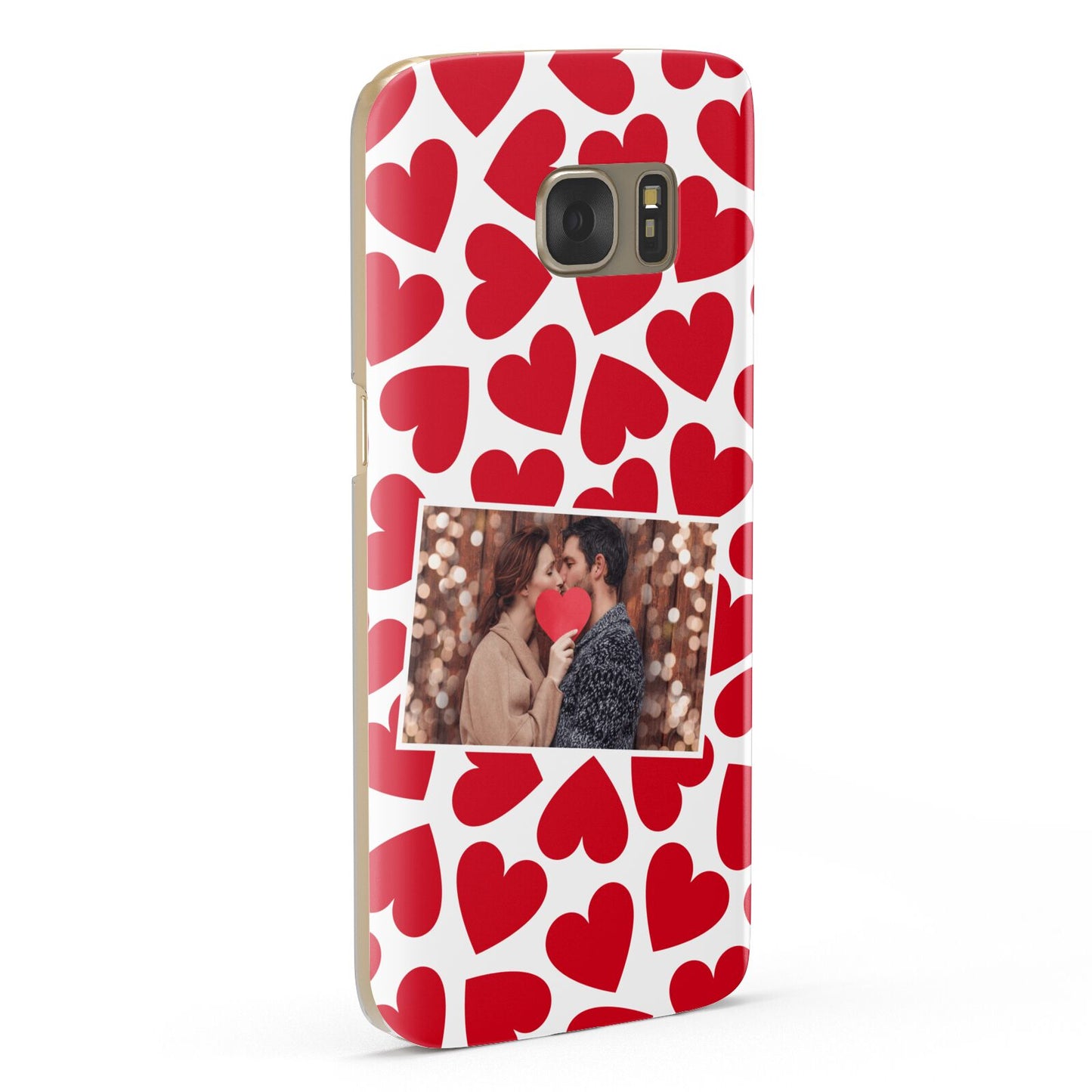 Valentines Day Heart Photo Personalised Samsung Galaxy Case Fourty Five Degrees