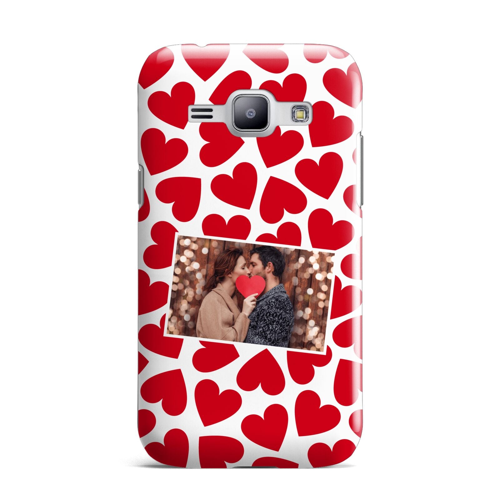 Valentines Day Heart Photo Personalised Samsung Galaxy J1 2015 Case