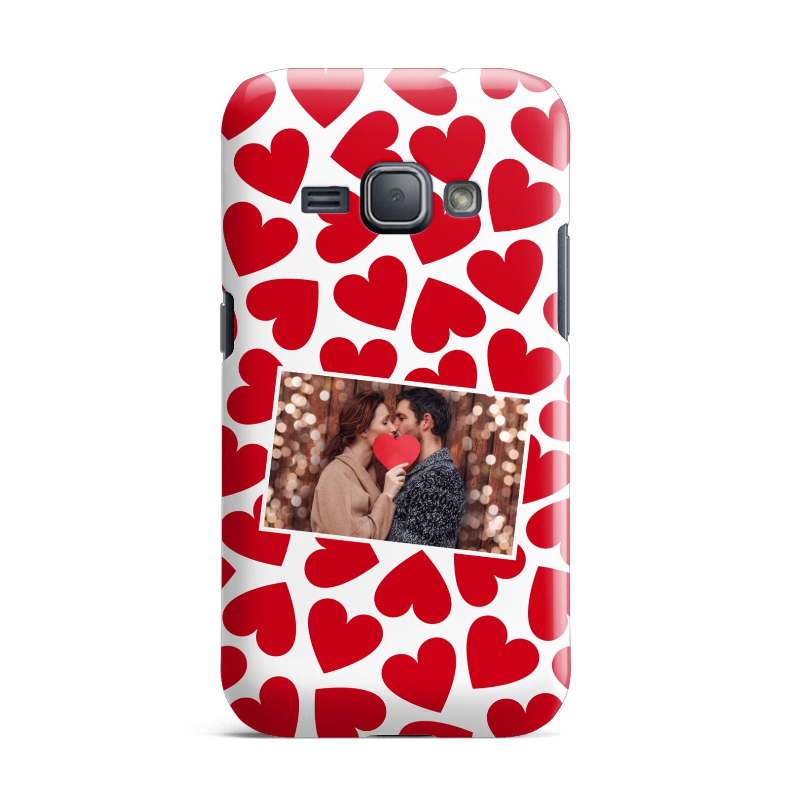 Valentines Day Heart Photo Personalised Samsung Galaxy J1 2016 Case