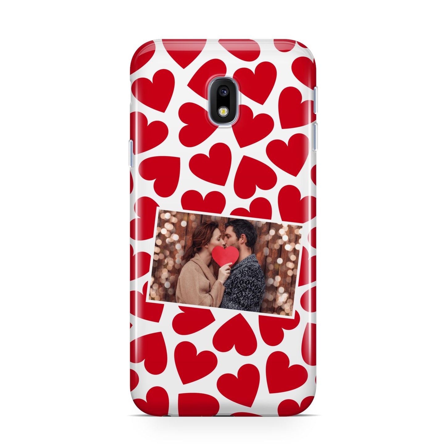 Valentines Day Heart Photo Personalised Samsung Galaxy J3 2017 Case